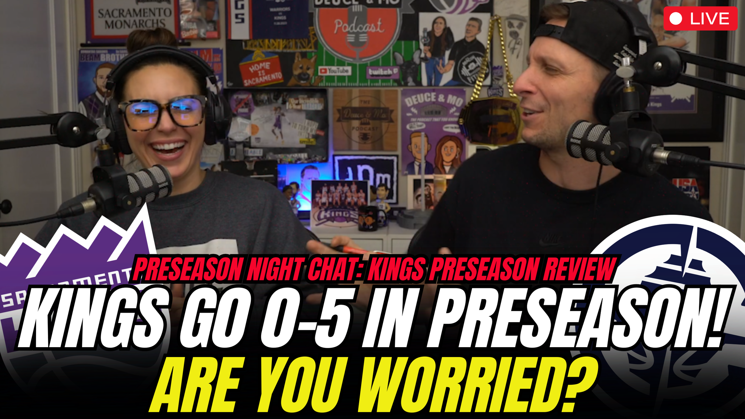 Kings go 0-5 in preseason. Are you worried?