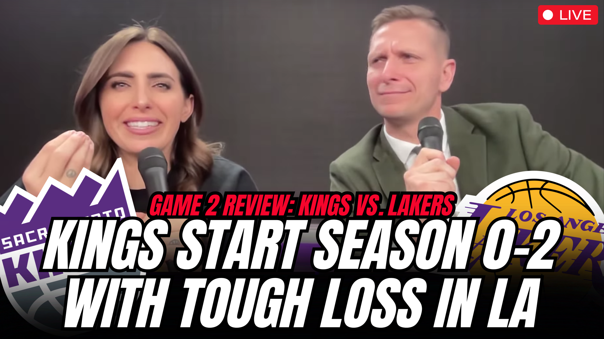 Kings vs. Lakers REVIEW! Why the Kings are now 0-2