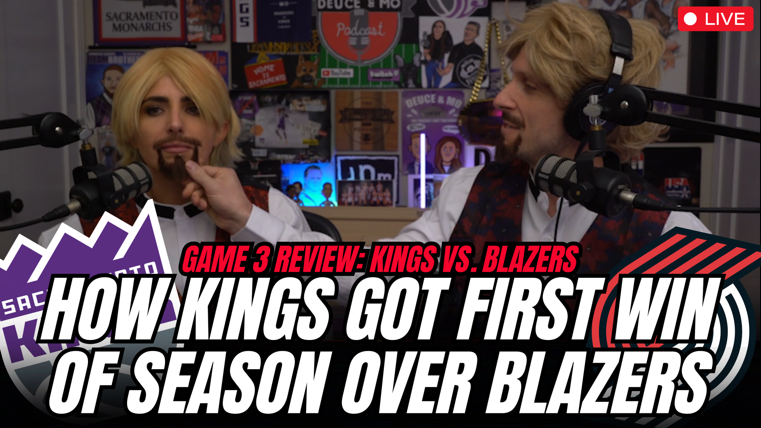 Kings-Blazers REVIEW! How the Kings got first win of the season