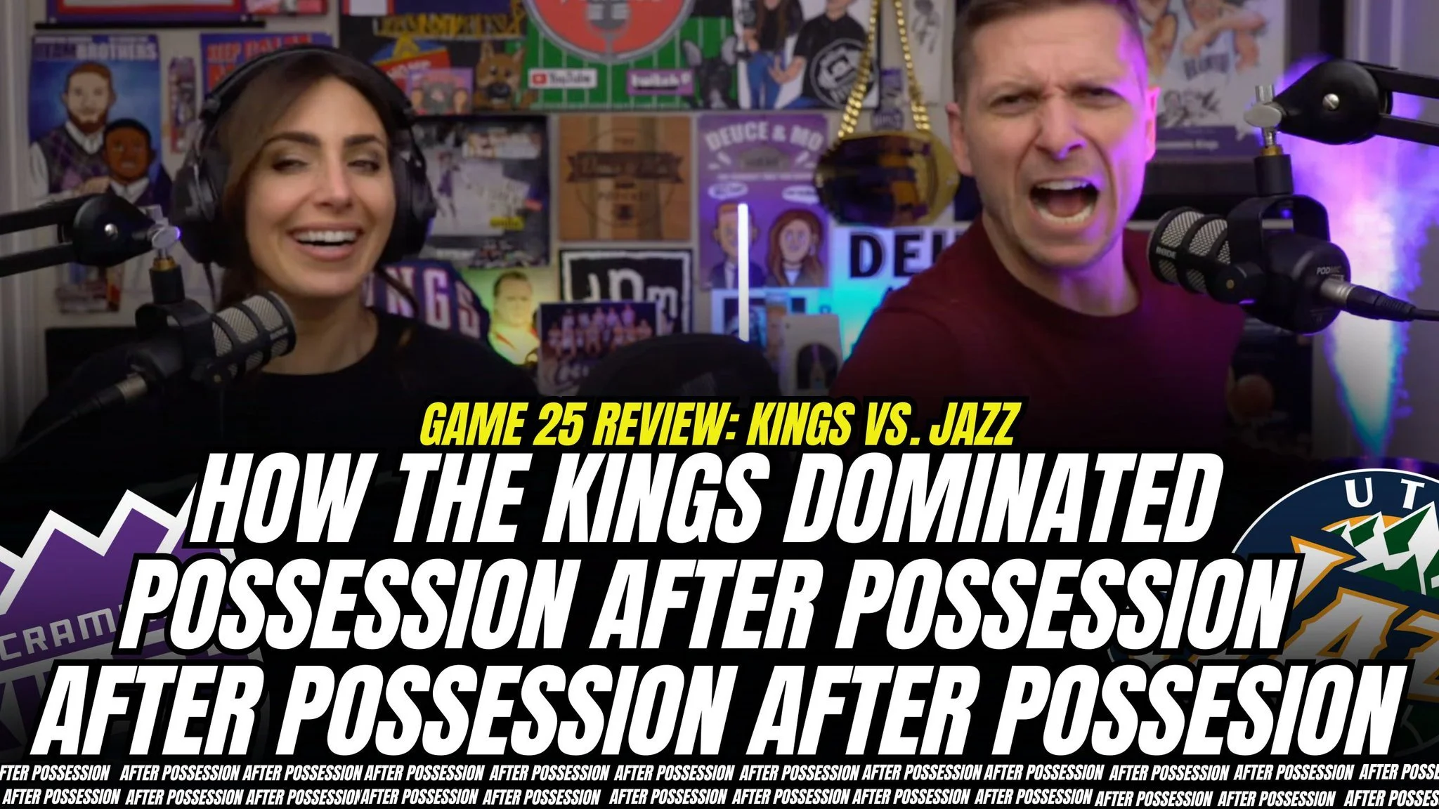 How the Kings dominated possession after possession after possession