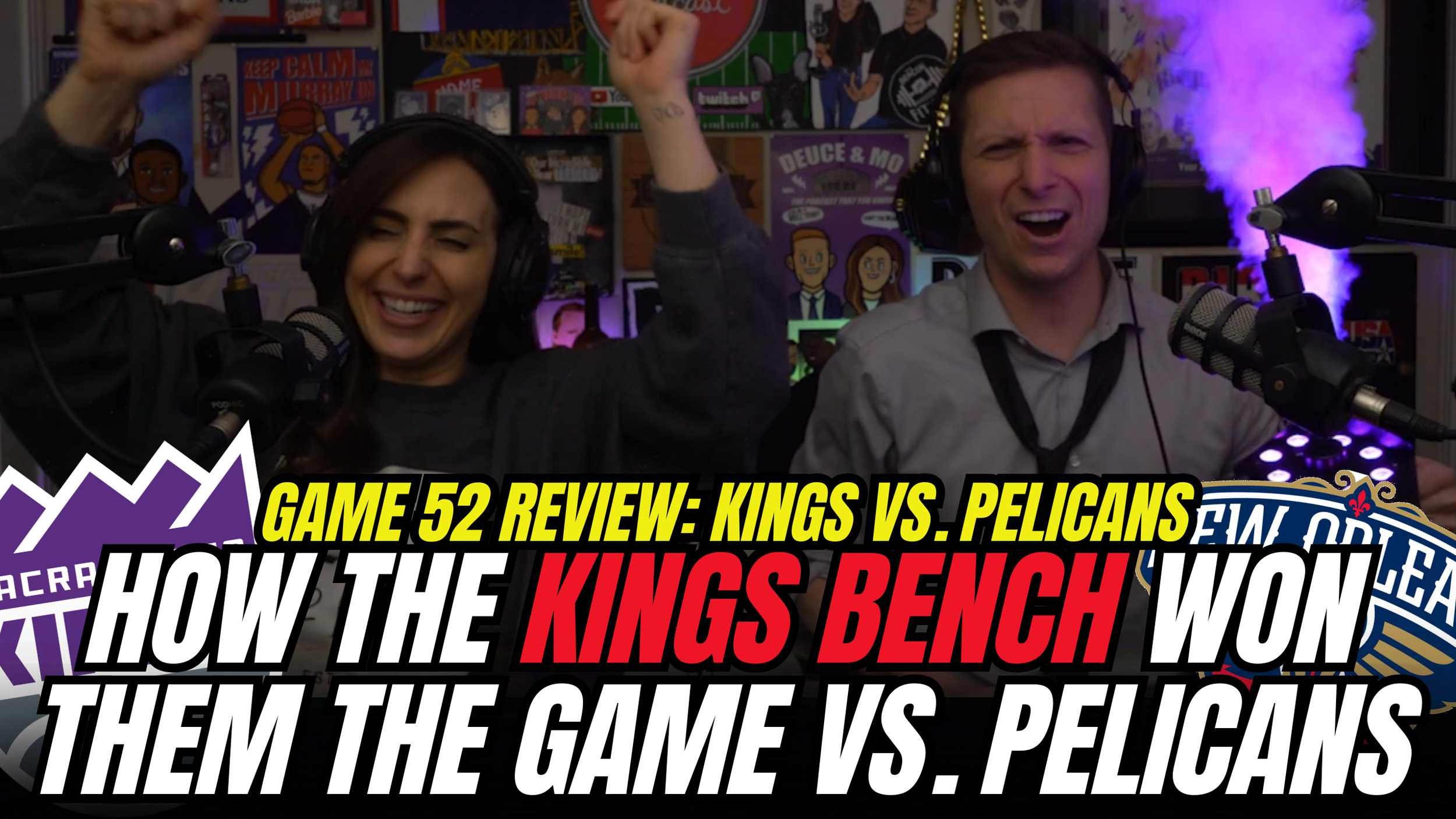Kings-Pelicans REVIEW! How the new Kings BENCH won them the game