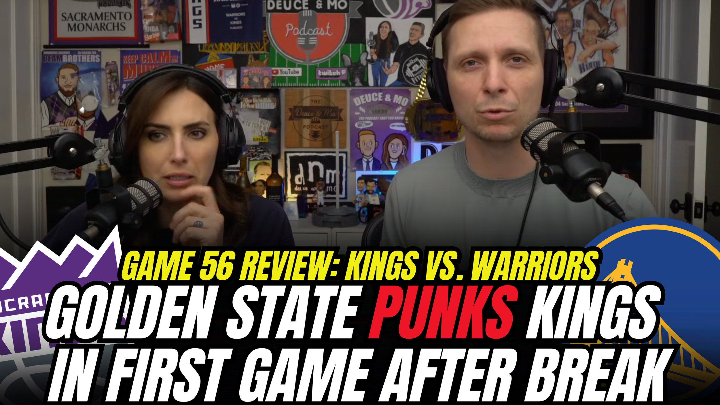 Golden State PUNKS Sacramento in blowout