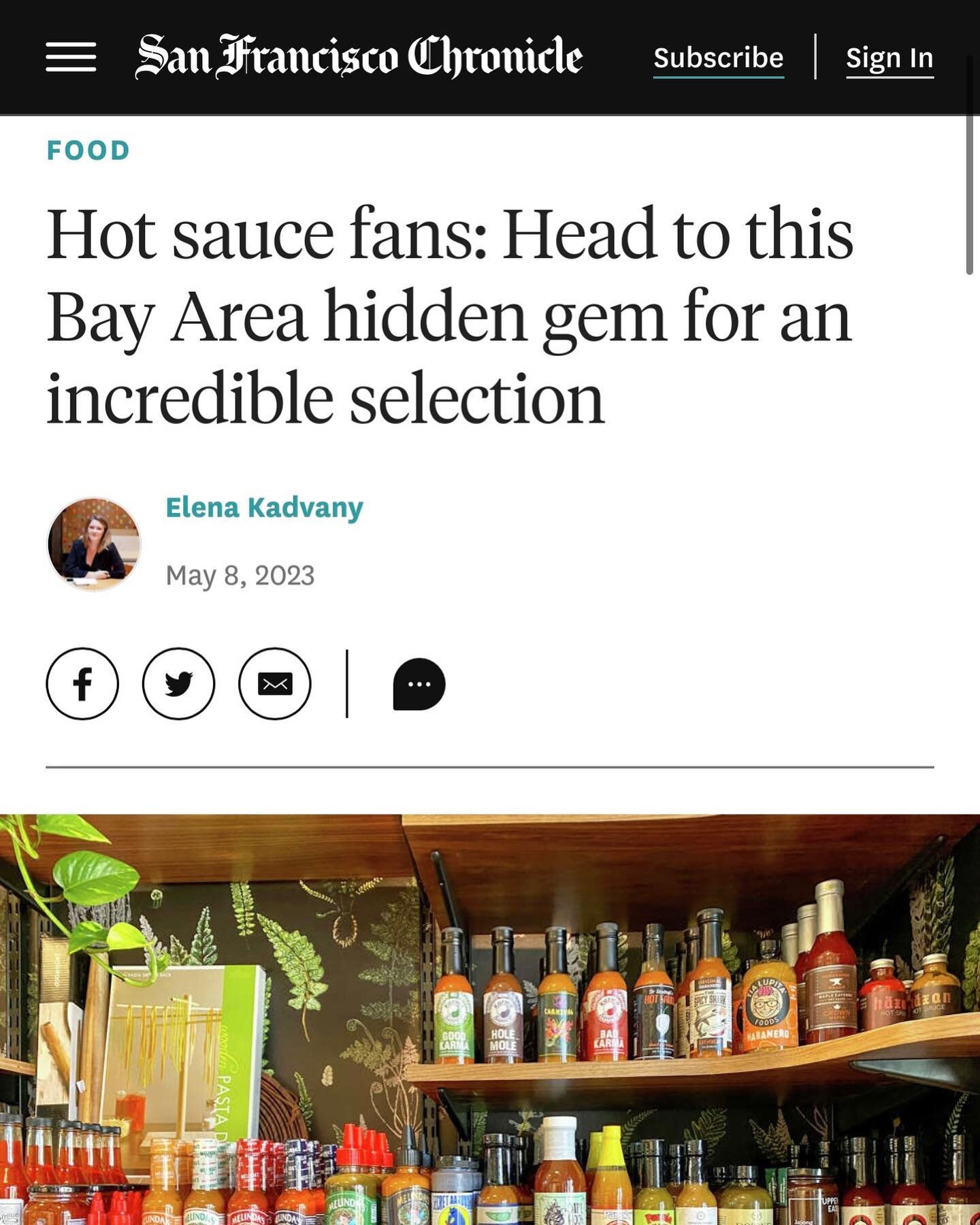 Hey that&rsquo;s us! Thank you @sfchronicle , @lenak21 for the feature! Grateful to the Richmond District community, we love you and thank you for all your support! 

Come see us for our next sidewalk pop-up, this Saturday May 13 from 12pm-6pm! 
&bul