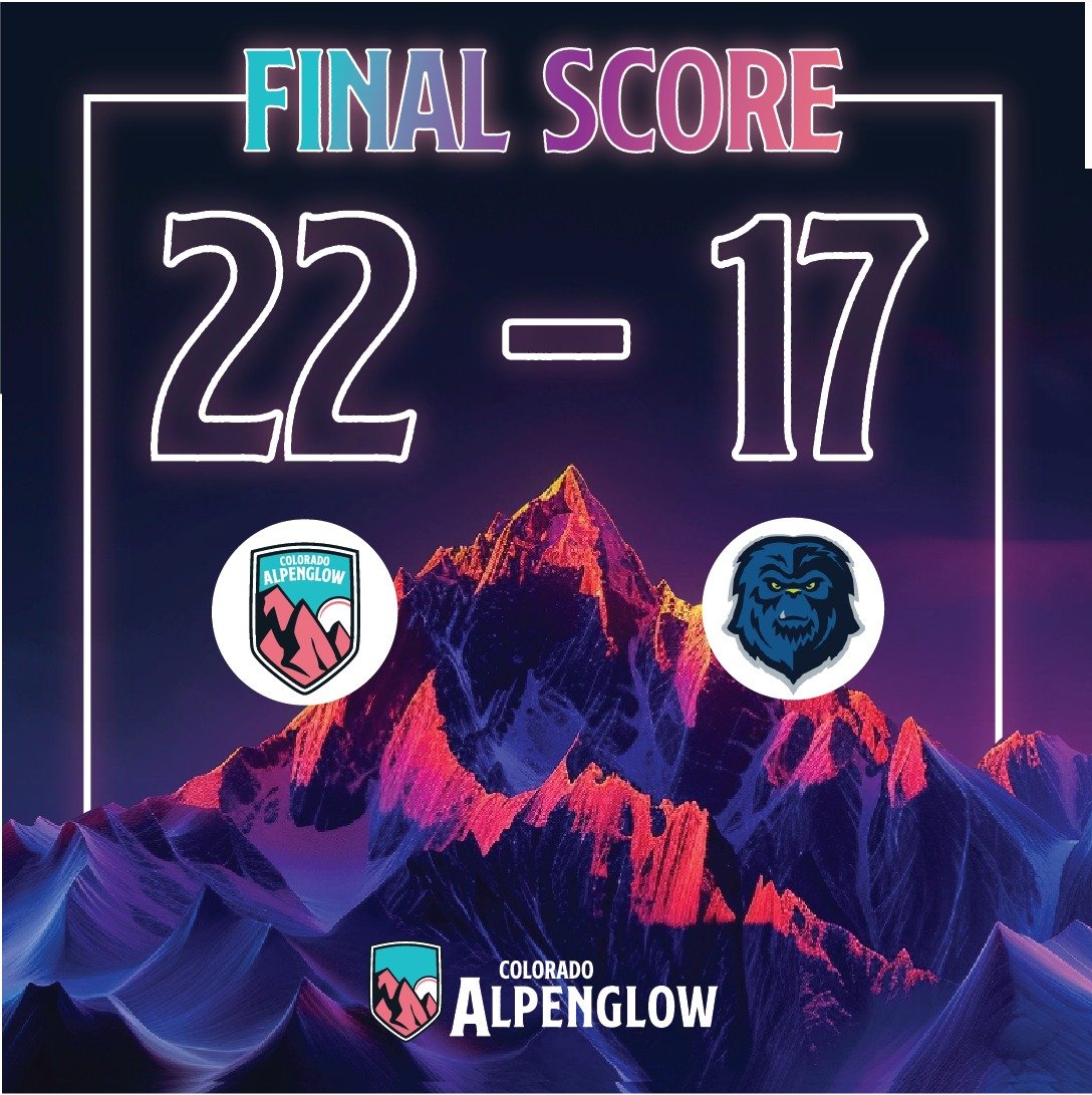 REVENGE COMPLETE!!!!
and with that, YOUR COLORADO ALPENGLOW IS GOING TO CHAMPIONSHIP WEEKEND!!! 

Get ready for a lot of hype coming to a social media channel near you! Tickets are already on sale at the link in bio or coloradoalpenglow.com/2024-sche