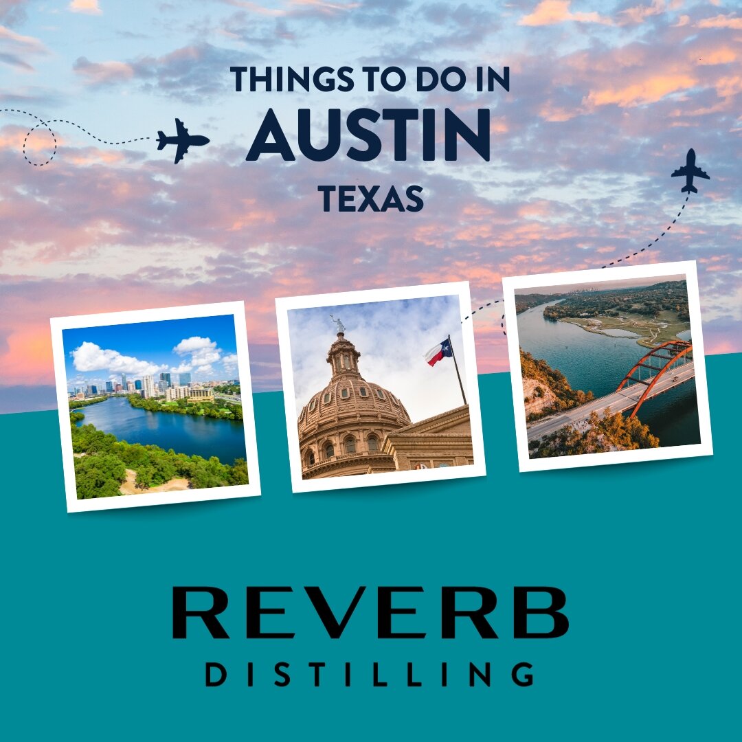 Have you seen our guides to Austin on our website? Check out our blog!
-
#texasbourbon #austintexas #cocktailrecipes #texasspirits #texaswhiskey #austinwhiskey #austinspirits #austinliquor #reverbdistillery #reverbwhiskey #texasrum #texasgin #austinr