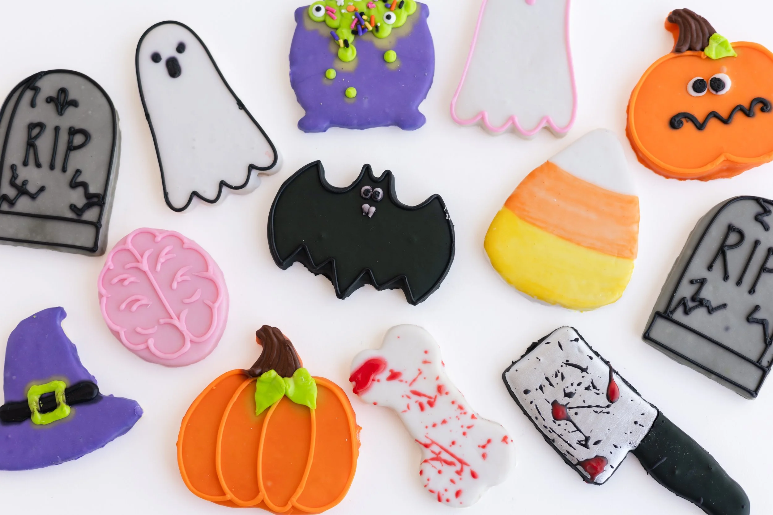 Halloween Iced Tea Cakes