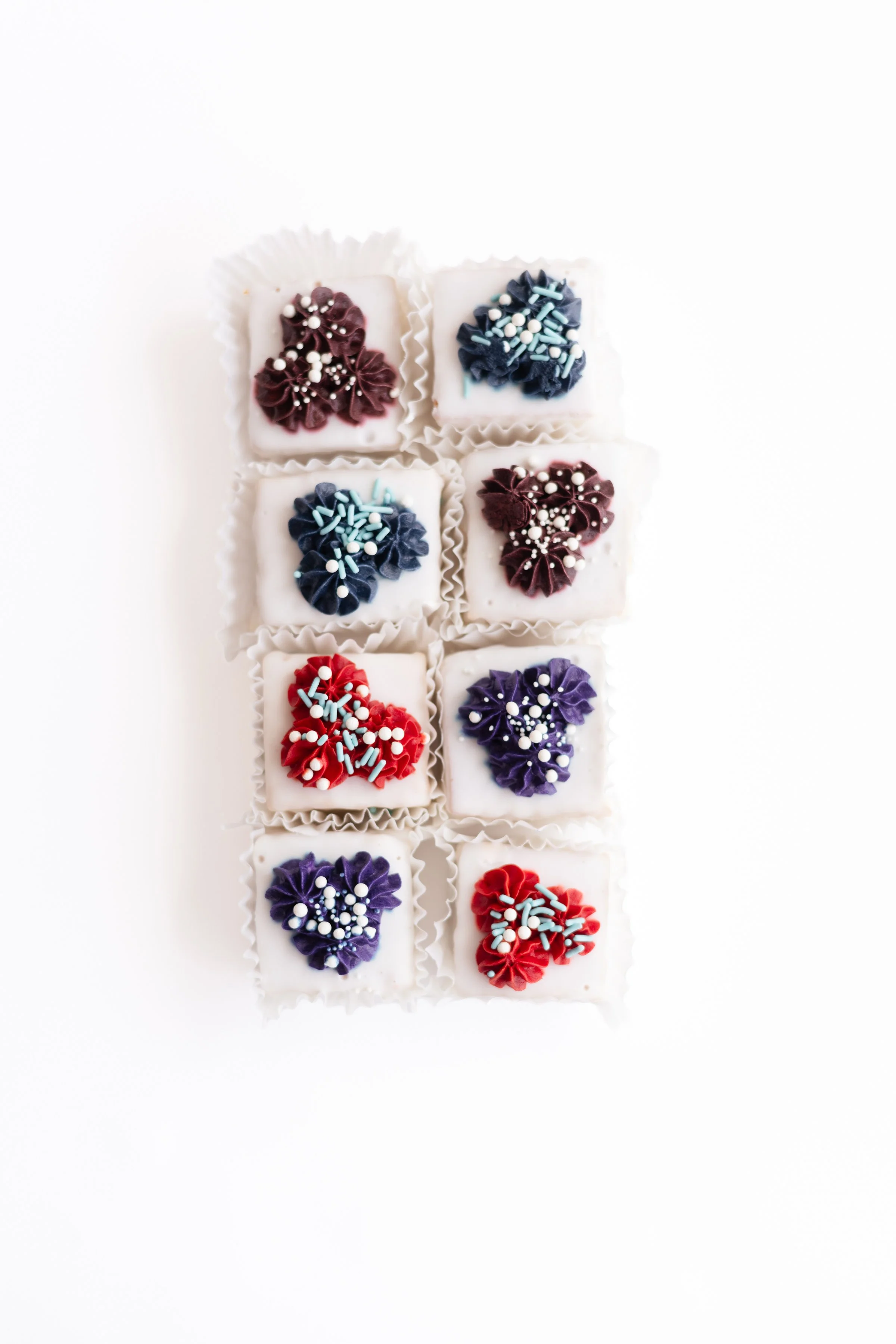 School Spirit Petit Fours