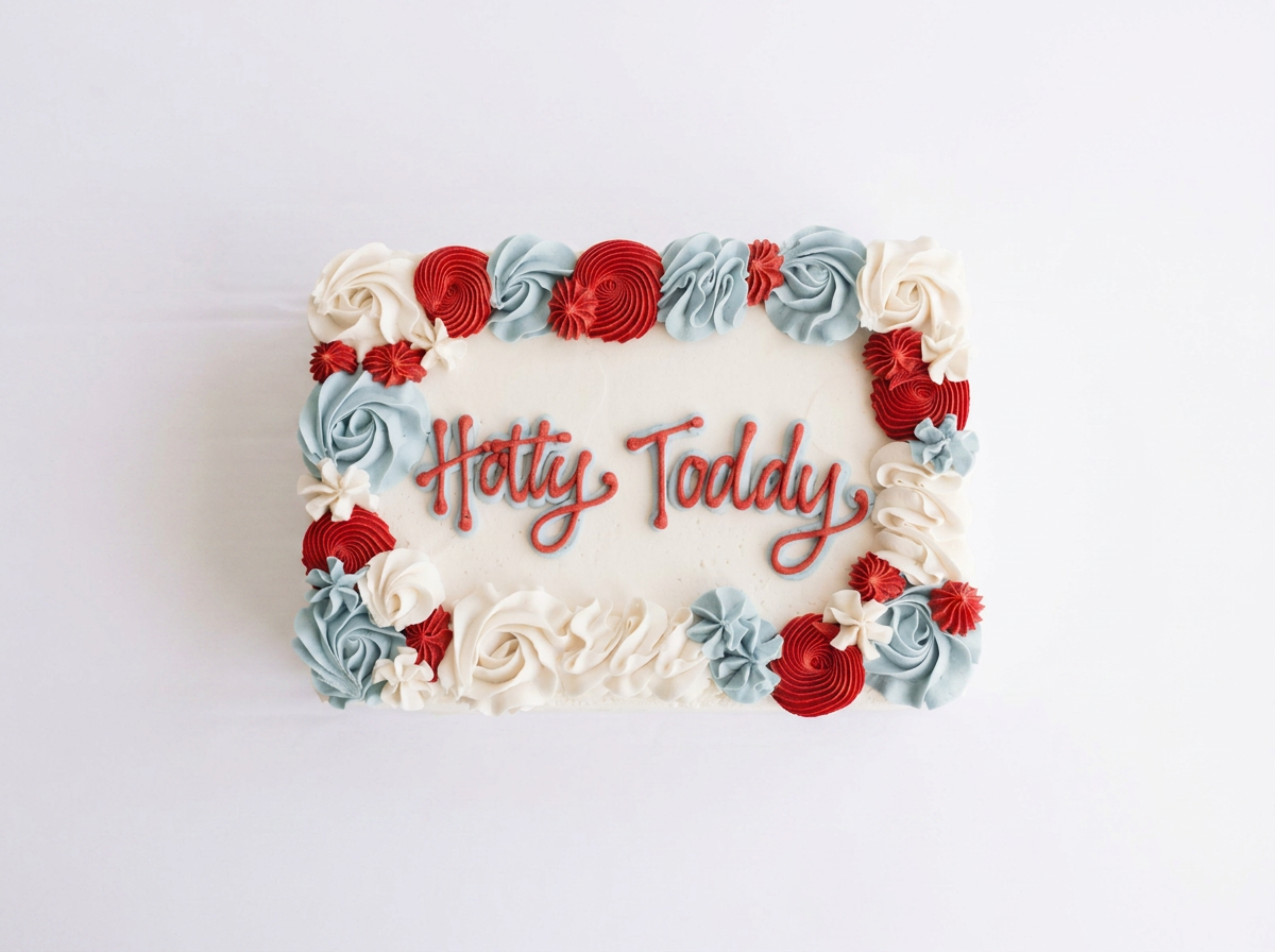 School Spirit Sheet Cake
