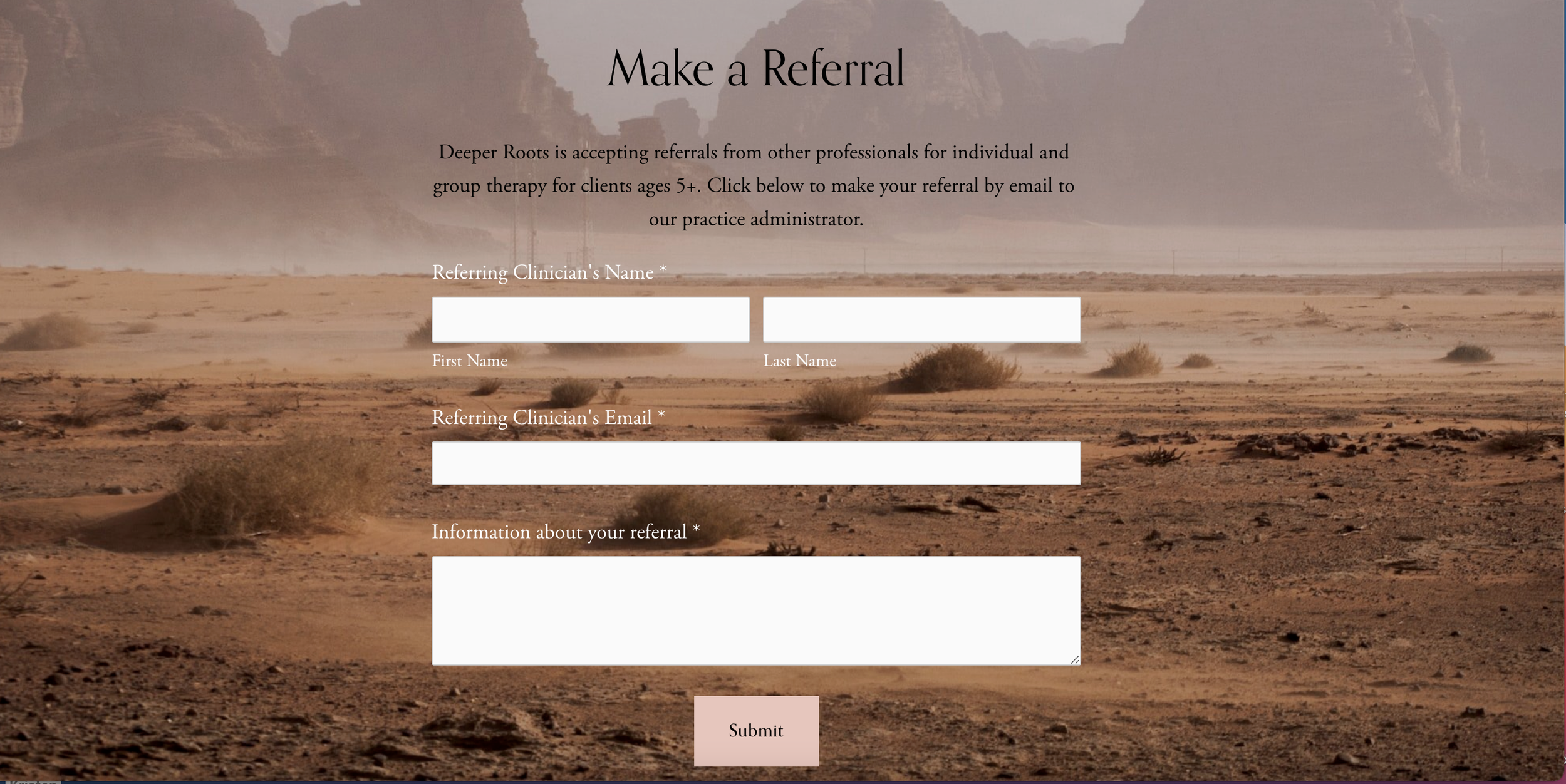 Below are examples of our work with clinicians, dieticians and group practices