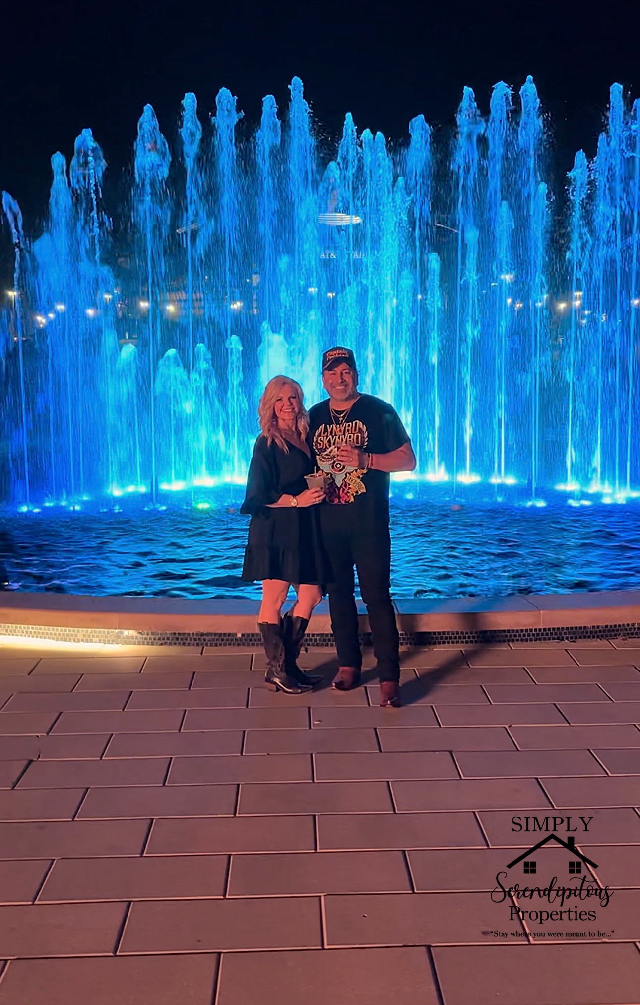 Your hosts, Rudy and Jennifer