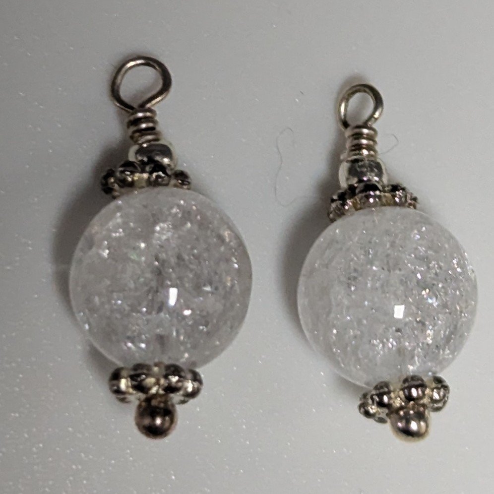 Crackle Quartz Dangle- Embrace your Season Collection