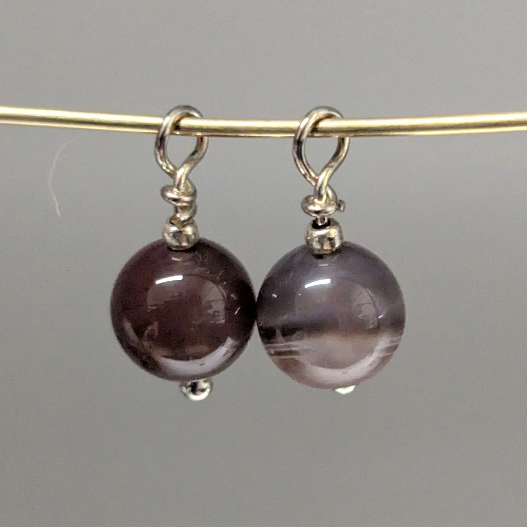 Botswana Agate Dangles, various colors- Embrace Your Season Collection