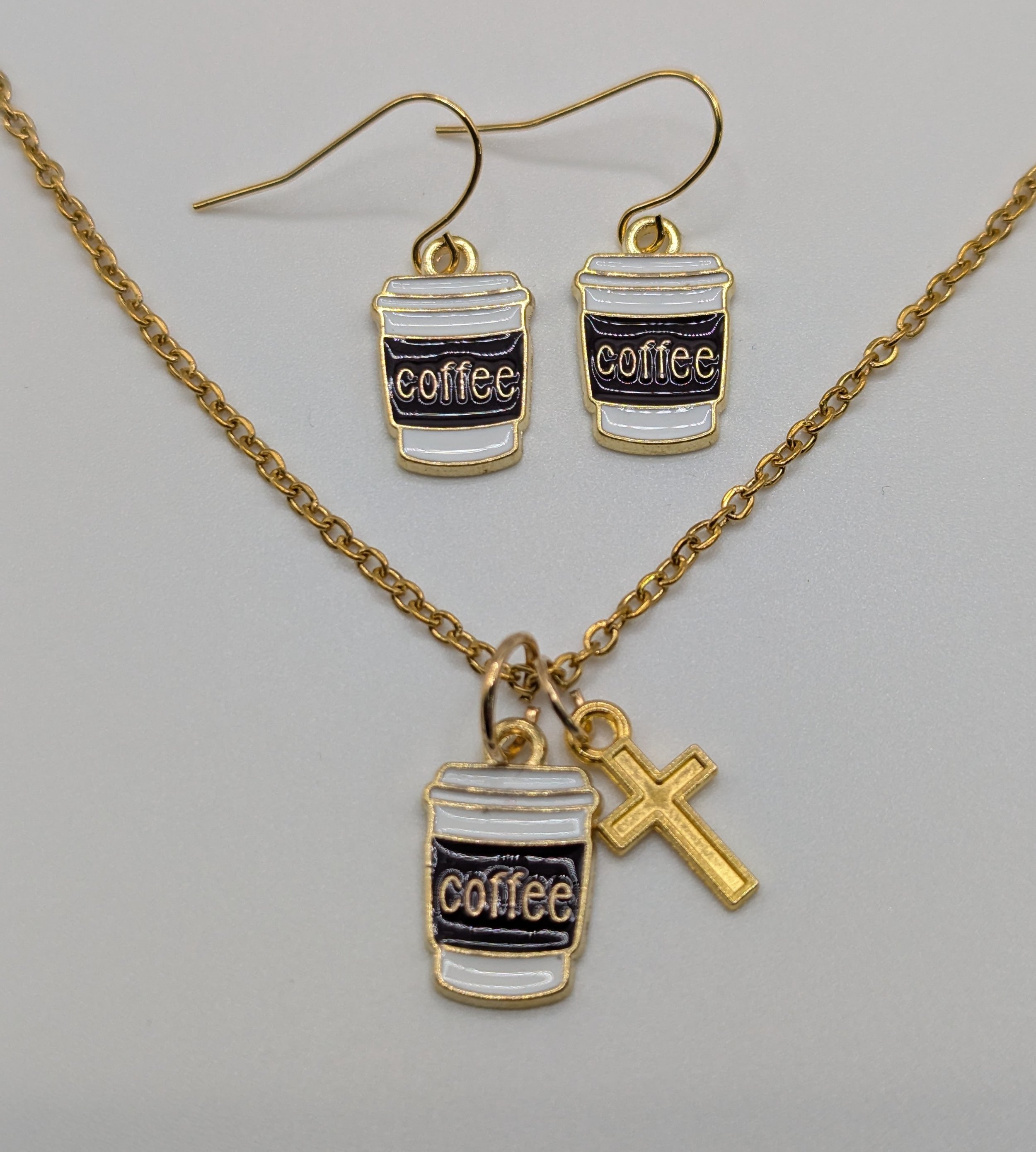 coffee and Jesus gold set.jpg