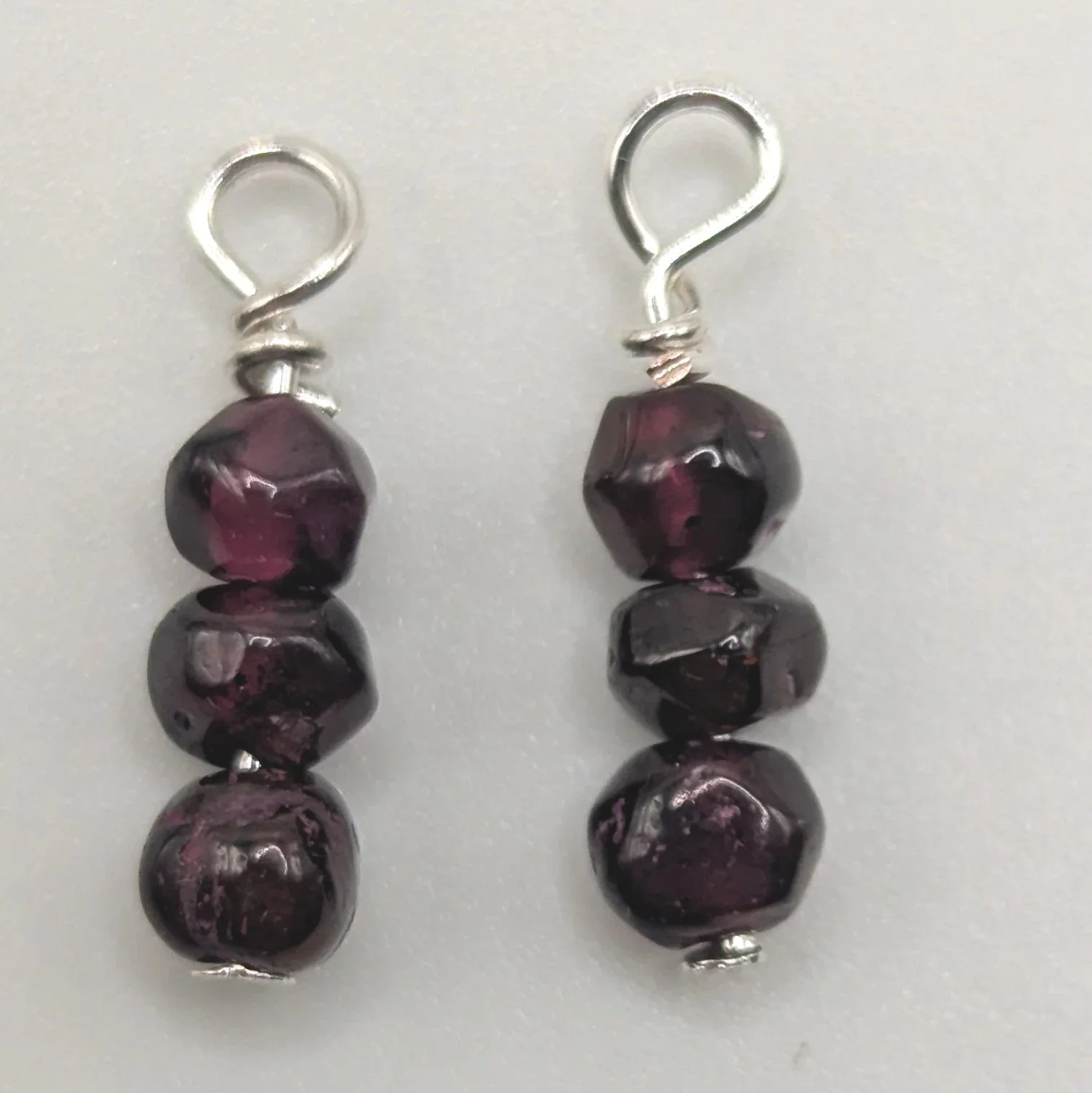 Garnet Nugget Dangles- Embrace Your Season Collection