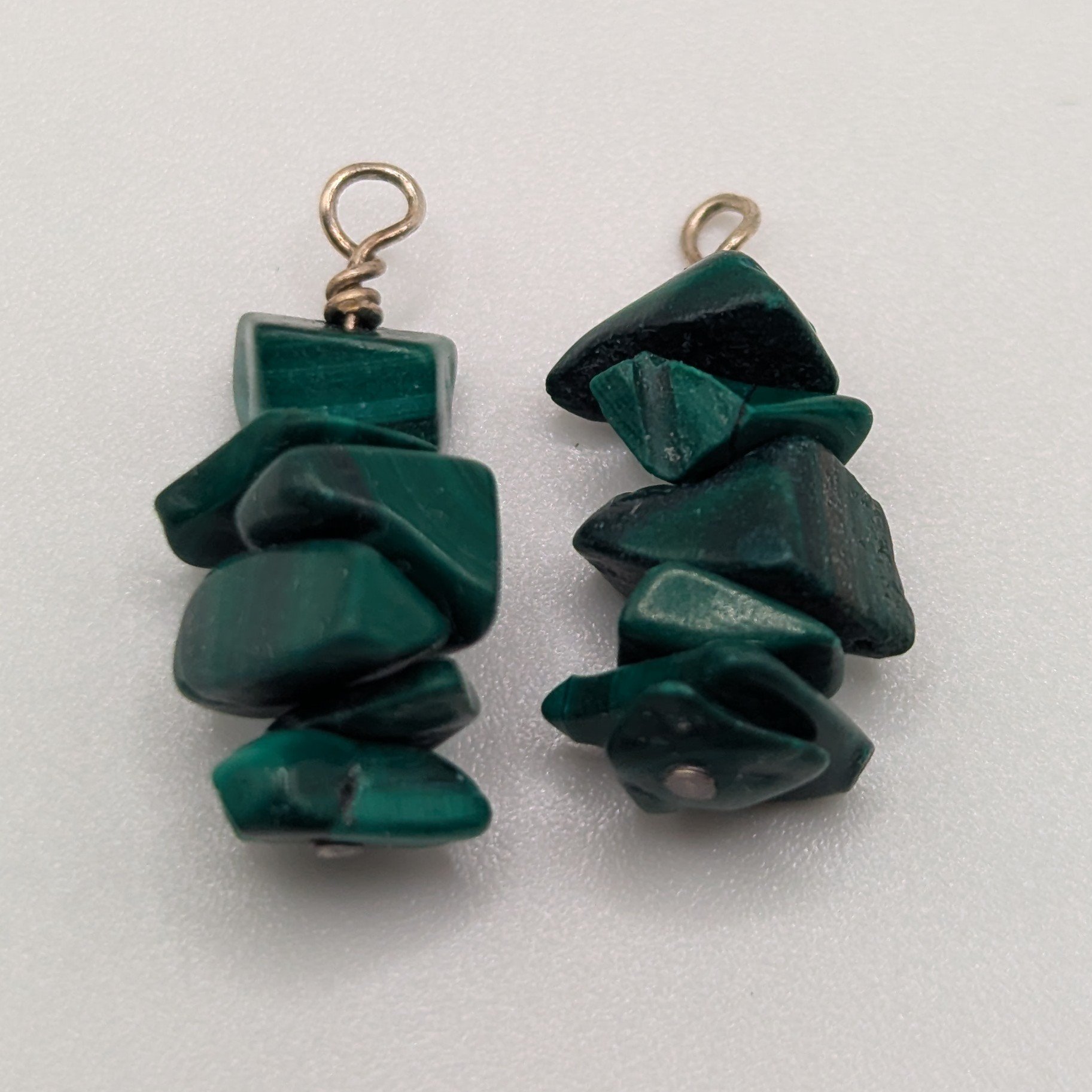 Malachite Chip Dangles- Embrace Your Season Collection