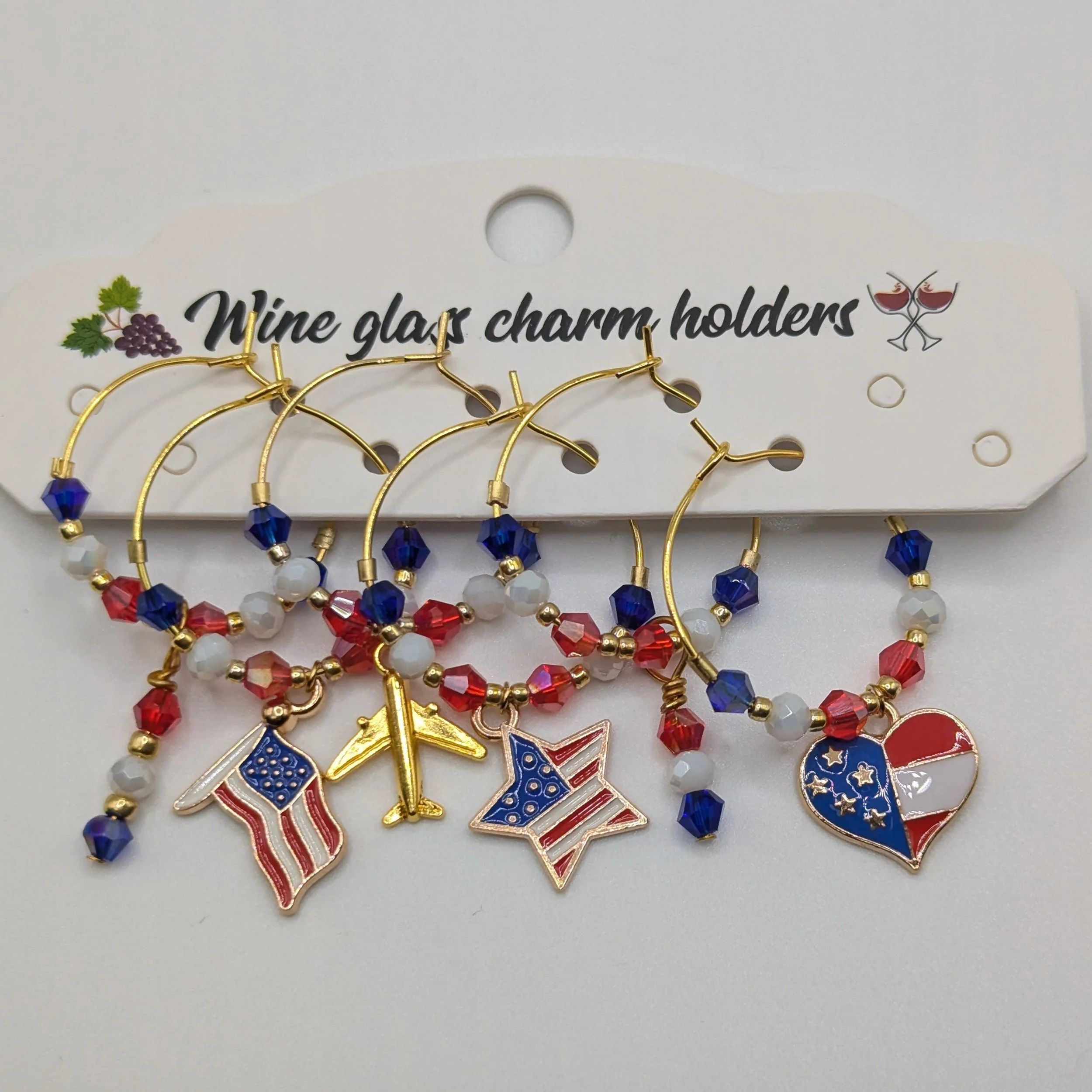 patriotic wine charm on holder card.jpg