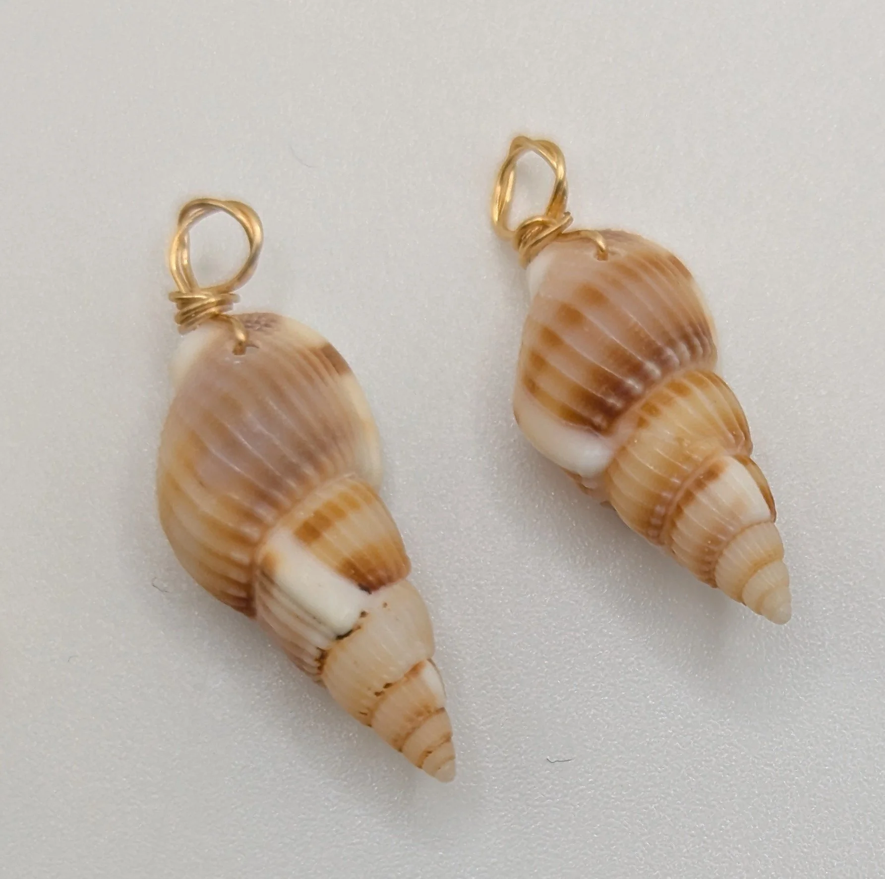 Embrace Your Season Dangles- Tan Shells