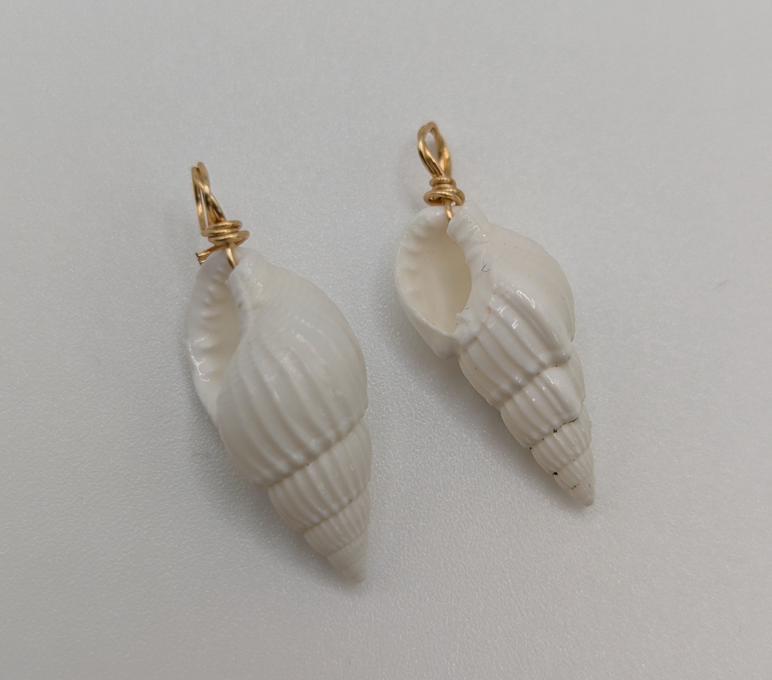 Embrace Your Season Dangles- White Shells