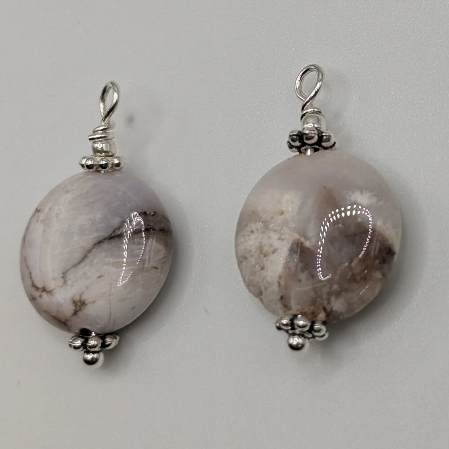 African Opal Coin Dangles- Embrace your Season