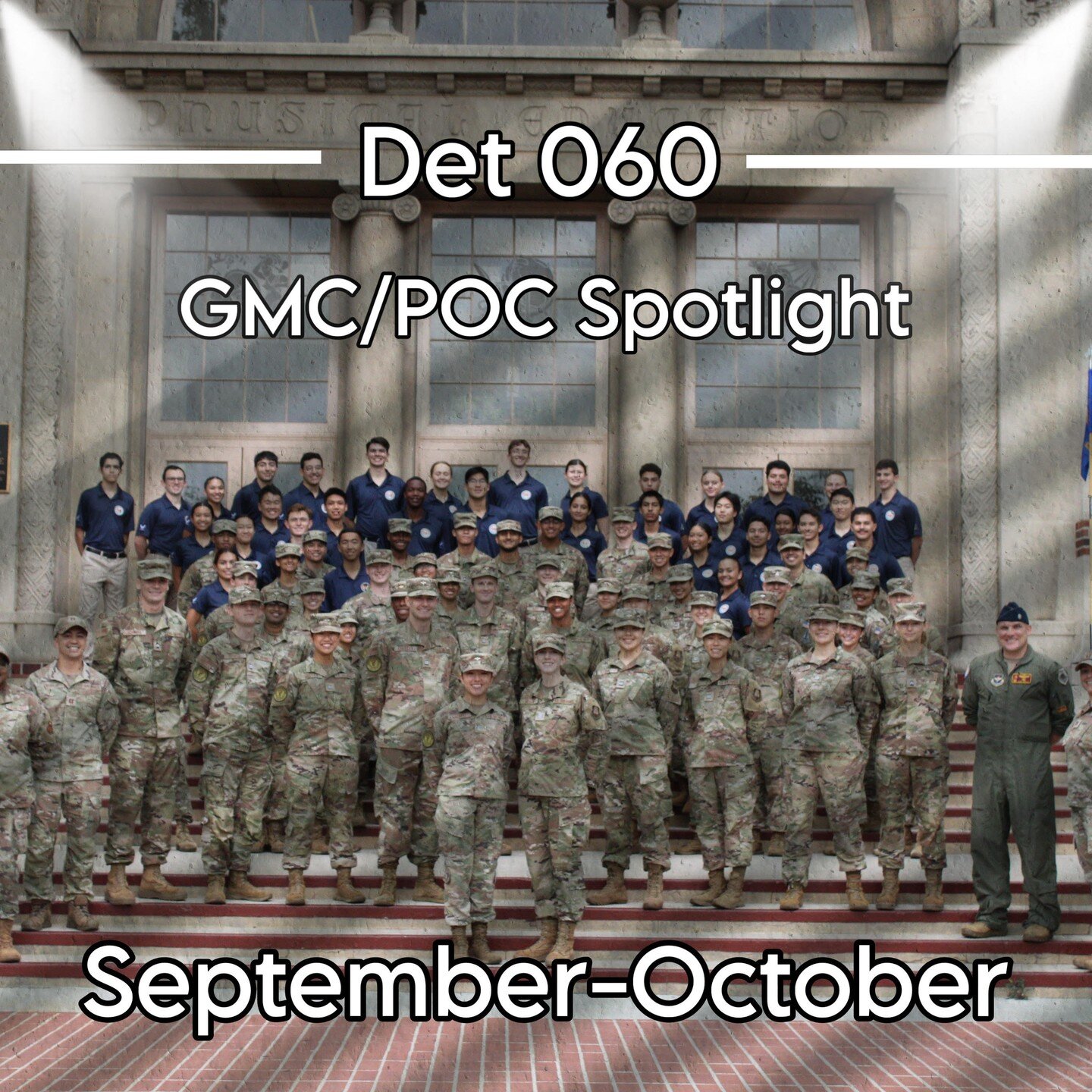 Shining the spotlight on our incredible GMC/POC of the Month for October and September in Detachment 060! 🌟 

𝘾/𝙂𝙖𝙧𝙧𝙞𝙜𝙖𝙣:

𝙃𝙤𝙬 𝙙𝙤 𝙮𝙤𝙪 𝙛𝙚𝙚𝙡 𝙖𝙗𝙤𝙪𝙩 𝙧𝙚𝙘𝙚𝙞𝙫𝙞𝙣𝙜 𝙋𝙊𝘾/𝙂𝙈𝘾 𝙤𝙛 𝙩𝙝𝙚 𝙢𝙤𝙣𝙩𝙝?
I&rsquo;m very thankf