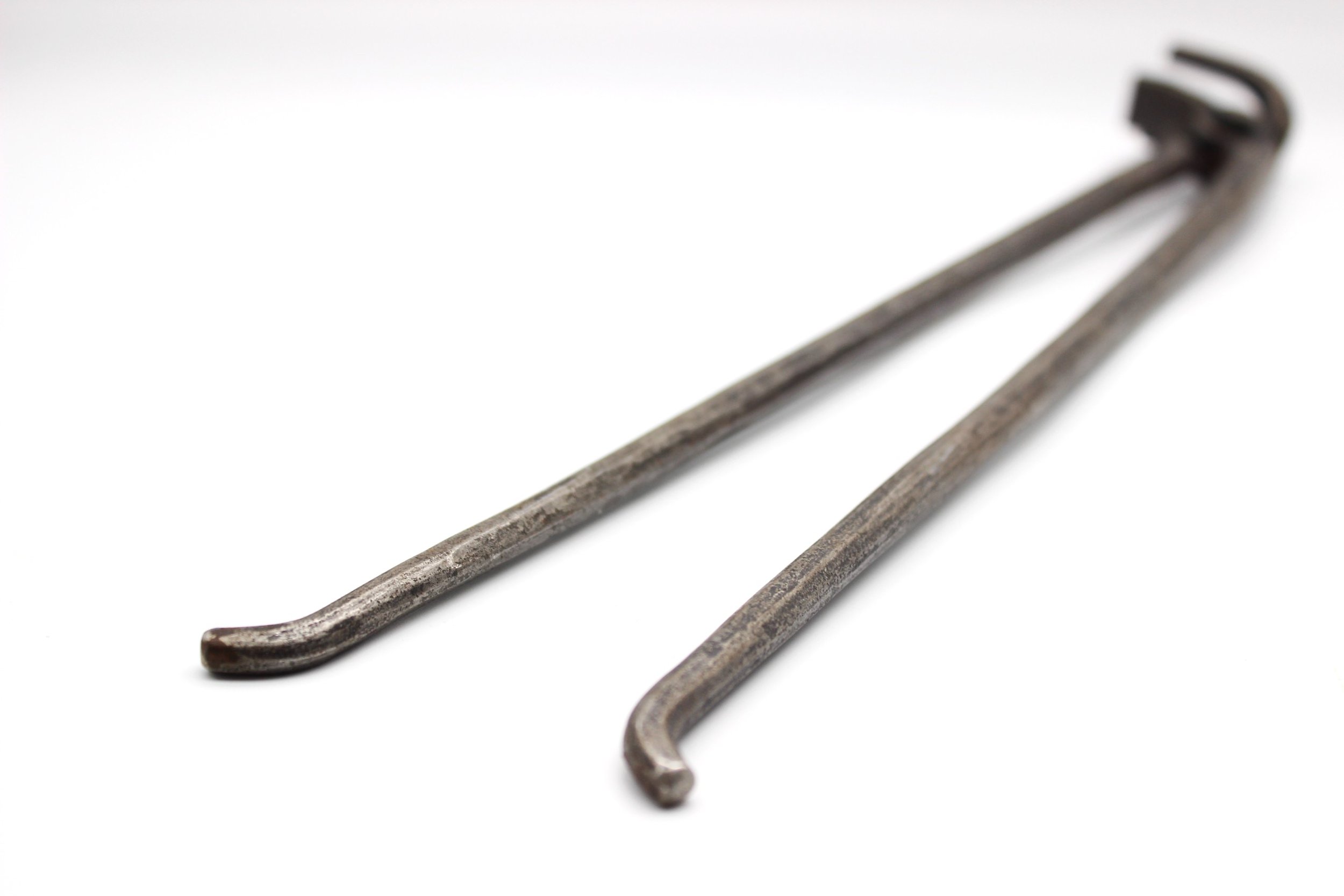 Railroad Spike Tongs for Forging