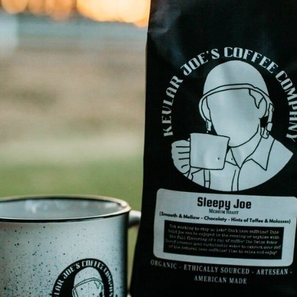 https://www.kevlarjoe.com/shop/p/sleepy-joe-decaf-medium-roast

Can't have caffeine? Don't want the jitters?

Then our decaf is for you! Rich and creamy with the aroma and taste of coffee!

#coffee #decaf #veteranowned