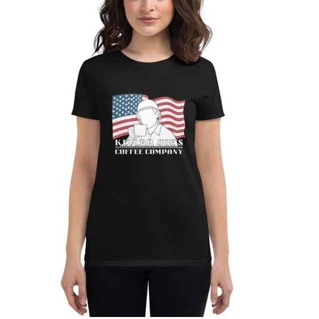 https://www.kevlarjoe.com/gear/p/womens-short-sleeve-t-shirt

Rep the Joe! 

#coffee #veteranowned #merica