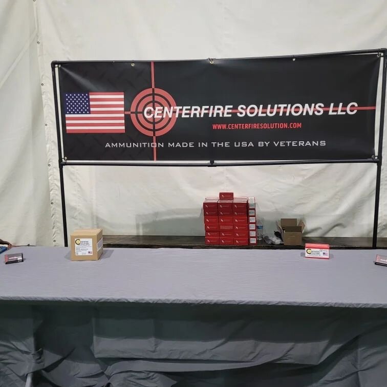 If anyone is going to The Big St. Charles County Gun Show (at Steel Shop Athletic Center, 49 Lawrence St., St. Charles, MO 63301) stop by and visit our friends at Centerfire Solutions, and get some coffee! 

Coffee to sample, and FRESHLY ROASTED AND 