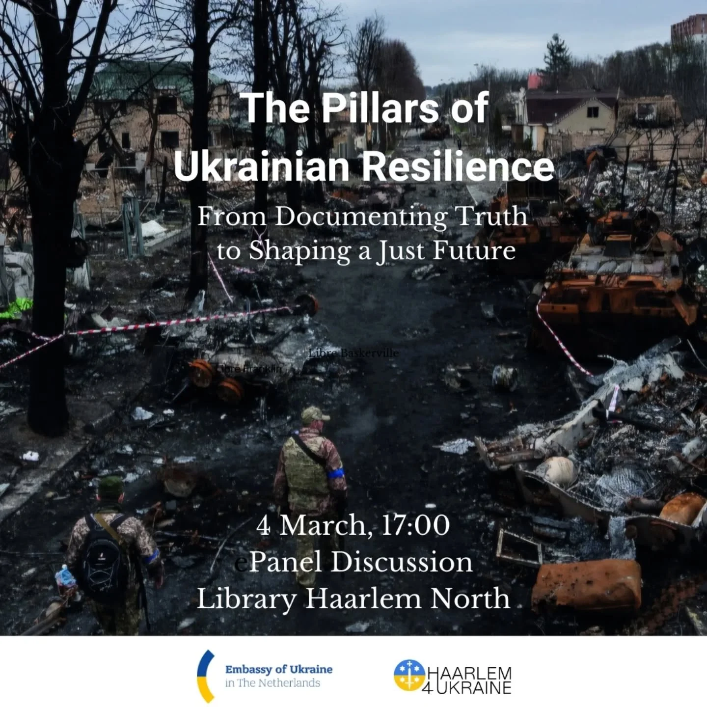 As part of the photo exhibition &ldquo;Timeline of War&rdquo;, we invite you to a panel discussion within The Pillars of Ukrainian Resilience: From Documenting Truth to Shaping a Just Future.

This conversation brings together representatives of dipl