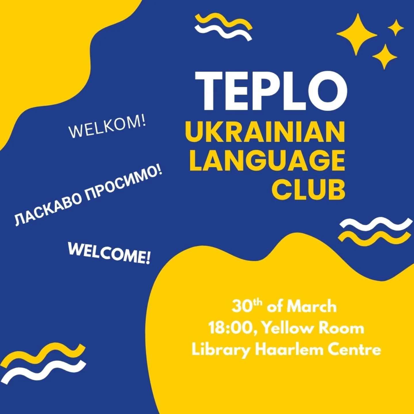 &ldquo;Teplo&rdquo; means warmth, and that is exactly what we want to share: our language, our culture, and our stories with everyone interested in learning more about Ukraine. These meetings are designed for anyone curious about Ukrainian language a