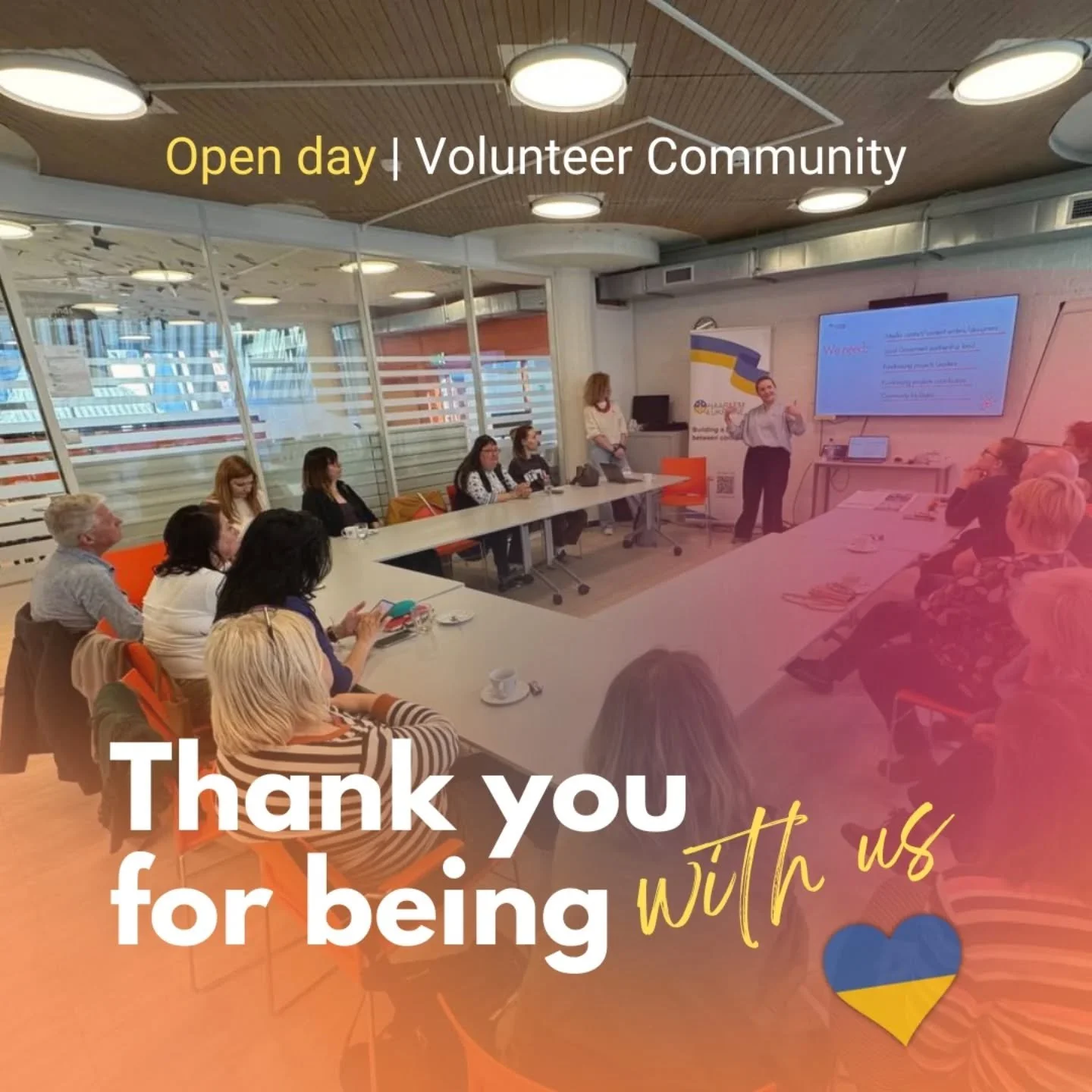 Минулого тижня ми провели зустріч для всіх, хто хоче разом робити важливі речі та підтримувати Україну в часи боротьби за свободу. Дякуємо всім учасникам зустрічі, що доєднались до цього заходу. 

Учасники мали можливість дізнатися більше про Haarlem