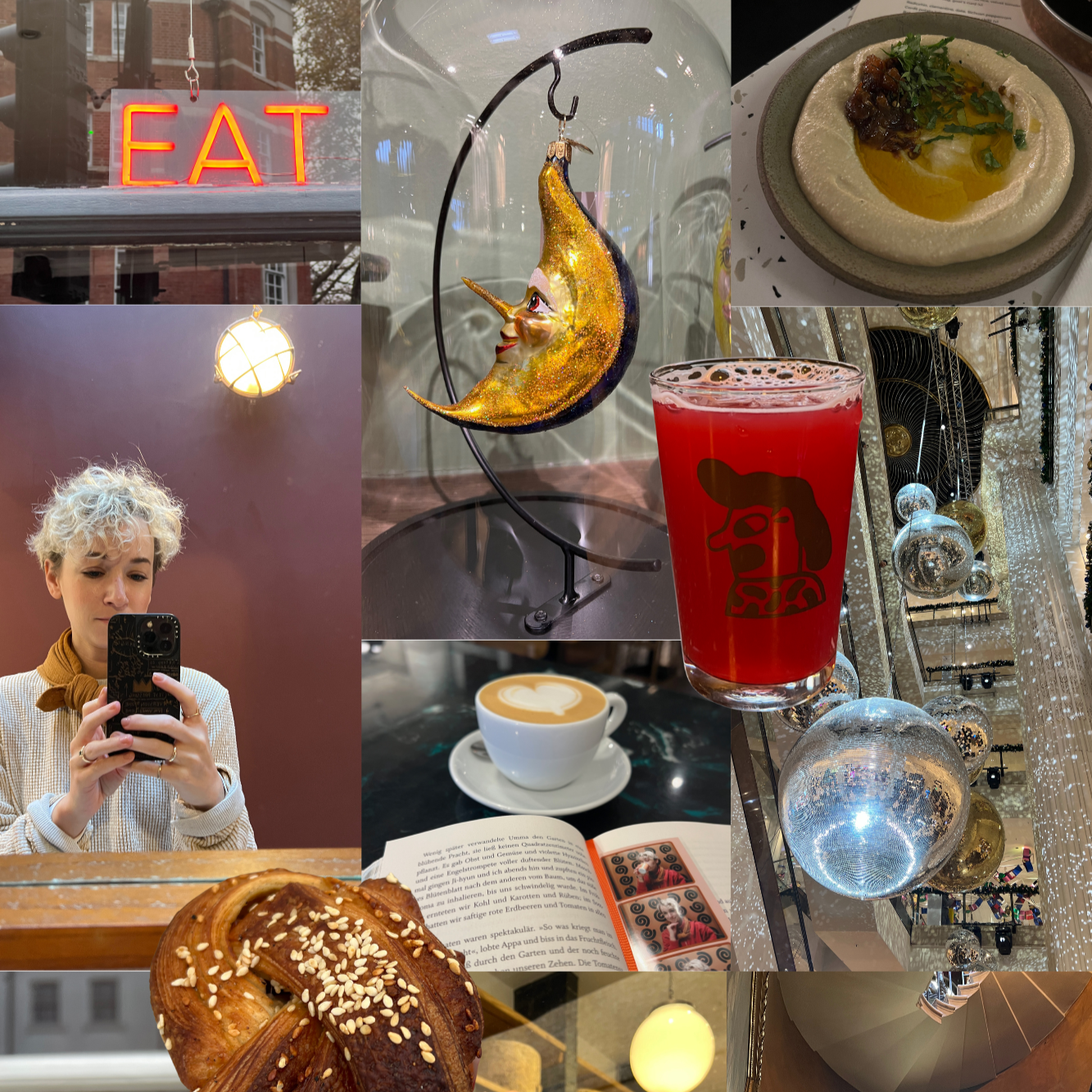 Adventzeilen mit der Tafelpost "Schokoladenruhe"