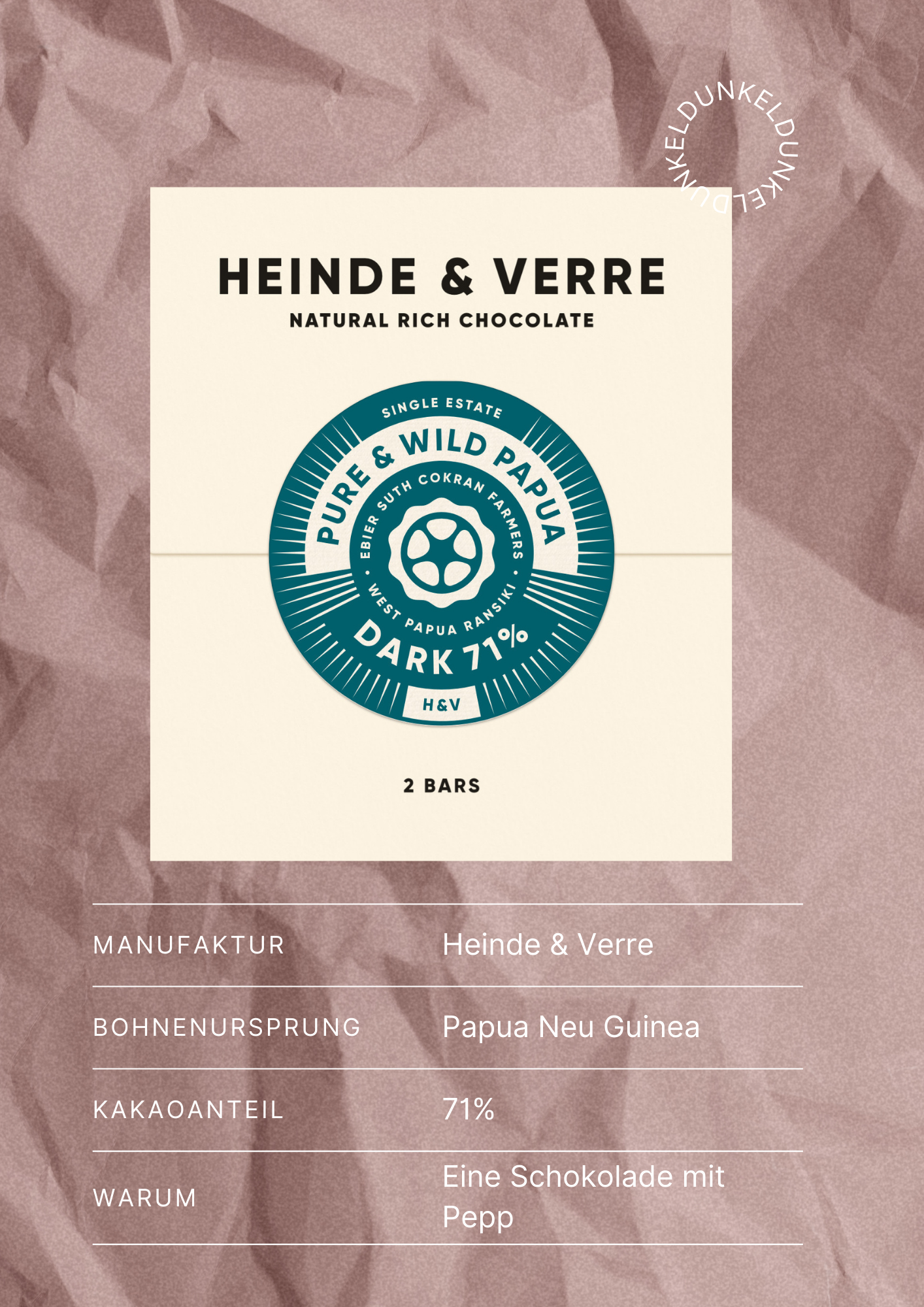 Heinde & Verre Wild Papua 71%