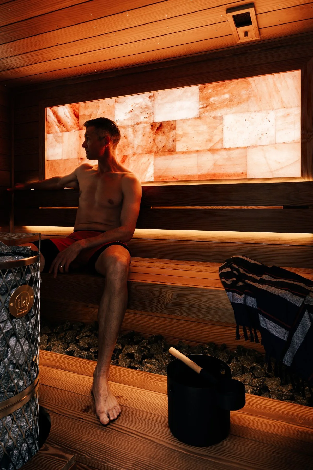 Custom Home Sauna
