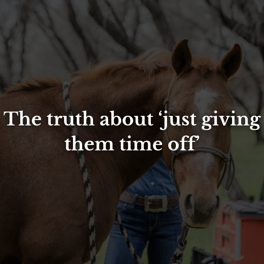 The truth about ‘just giving them time off’