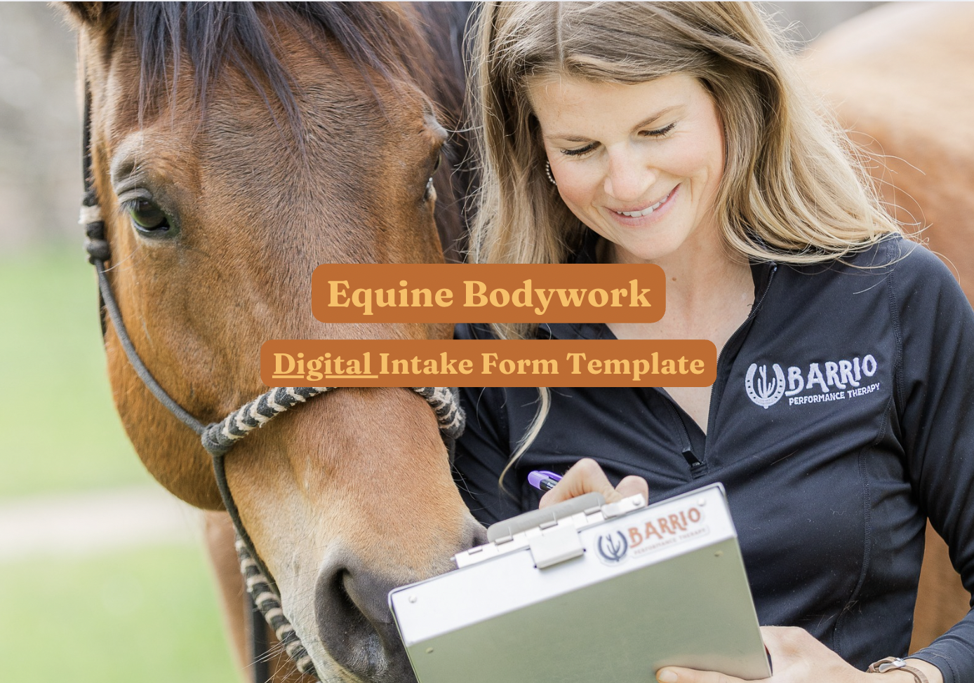 Digital Equine Bodyworker Intake Form Template (Jotform)