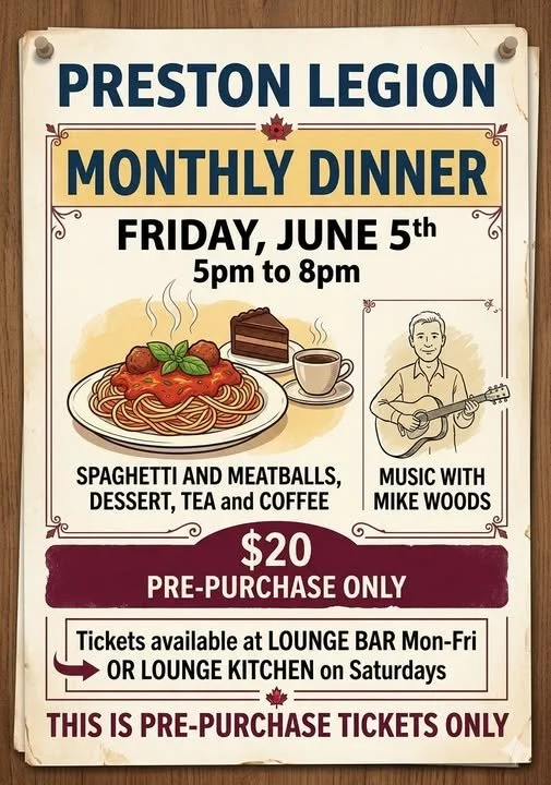 Dinner at the Legion