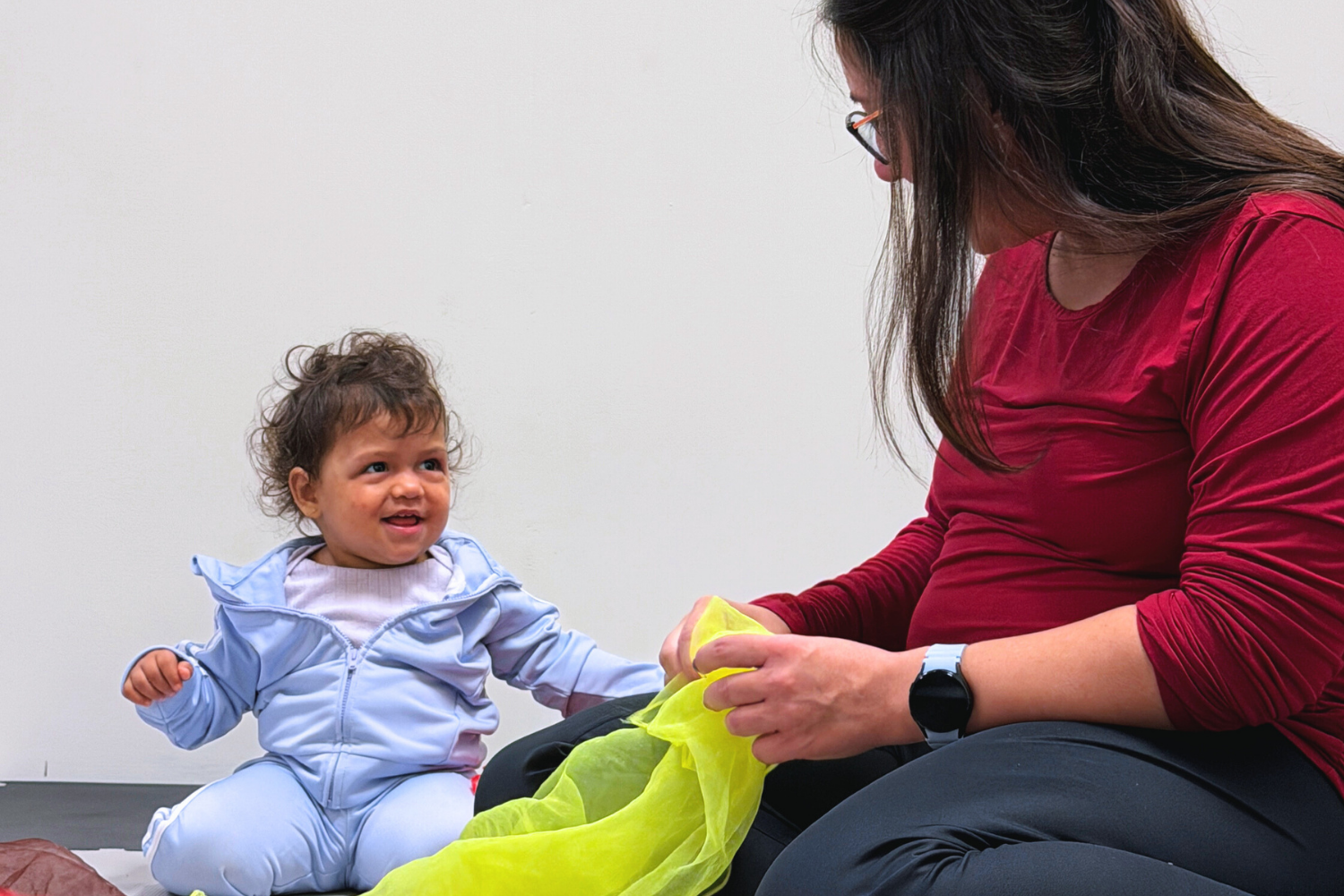 Parent and child bonding through music activities