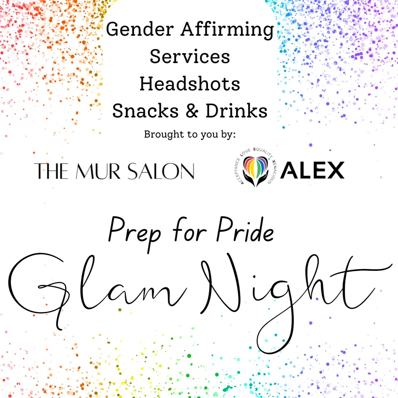 Prep for Pride Glam Night