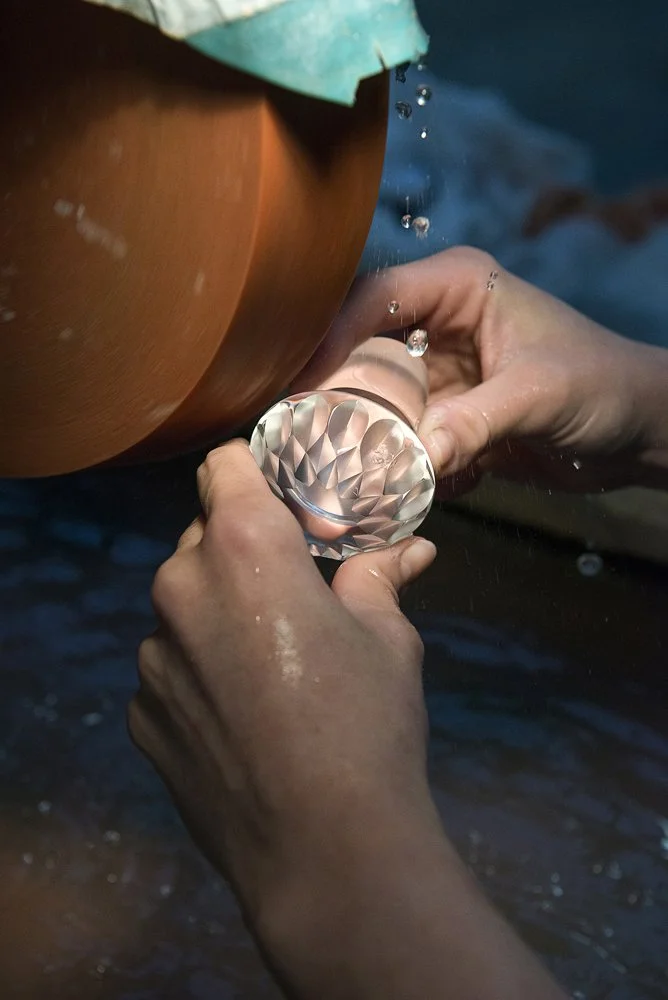 Saint-Louis crystal factory, France, for AFAR