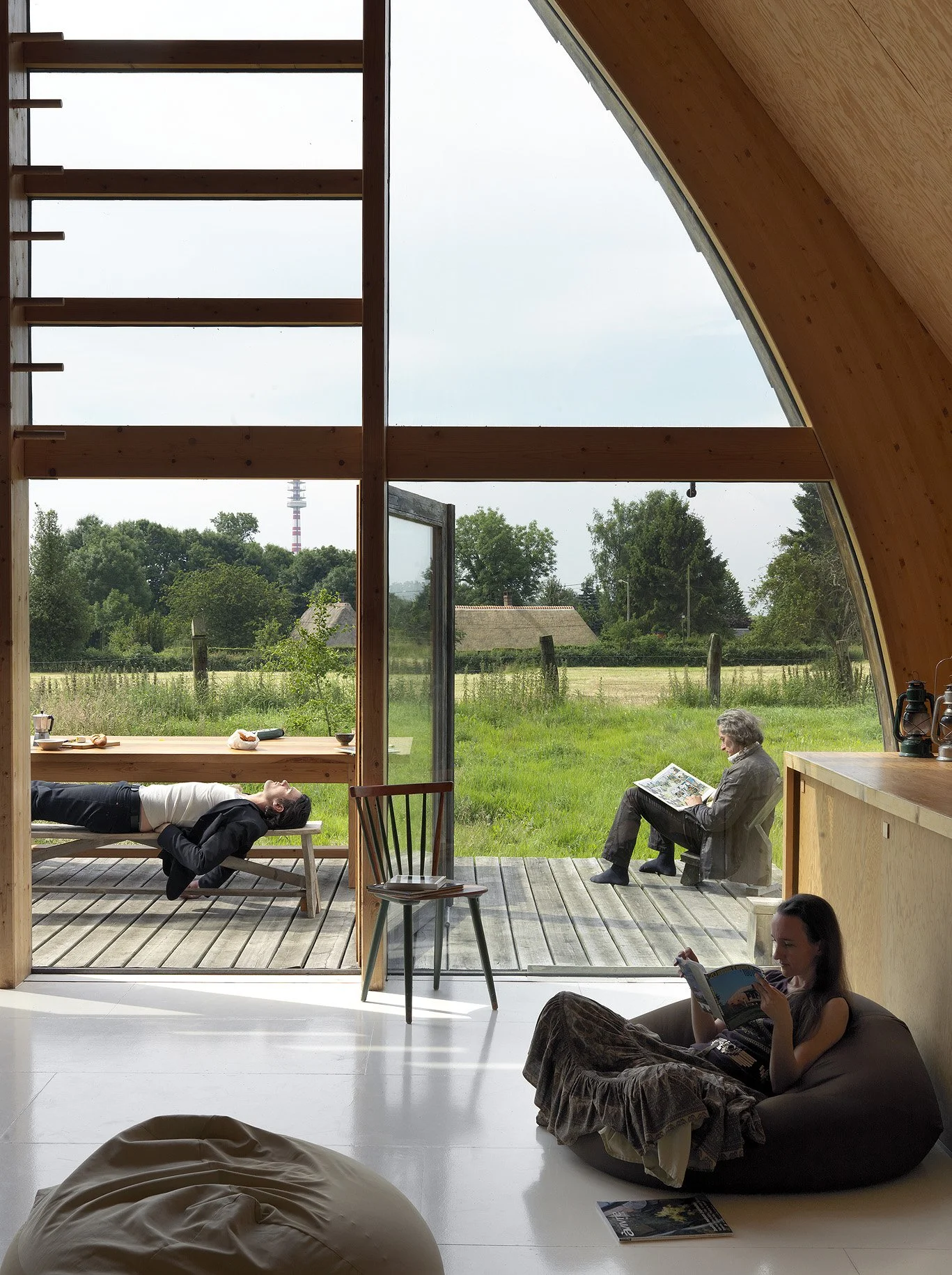 Architect Jean-Baptiste Barache's house in Normandy, for DWELL