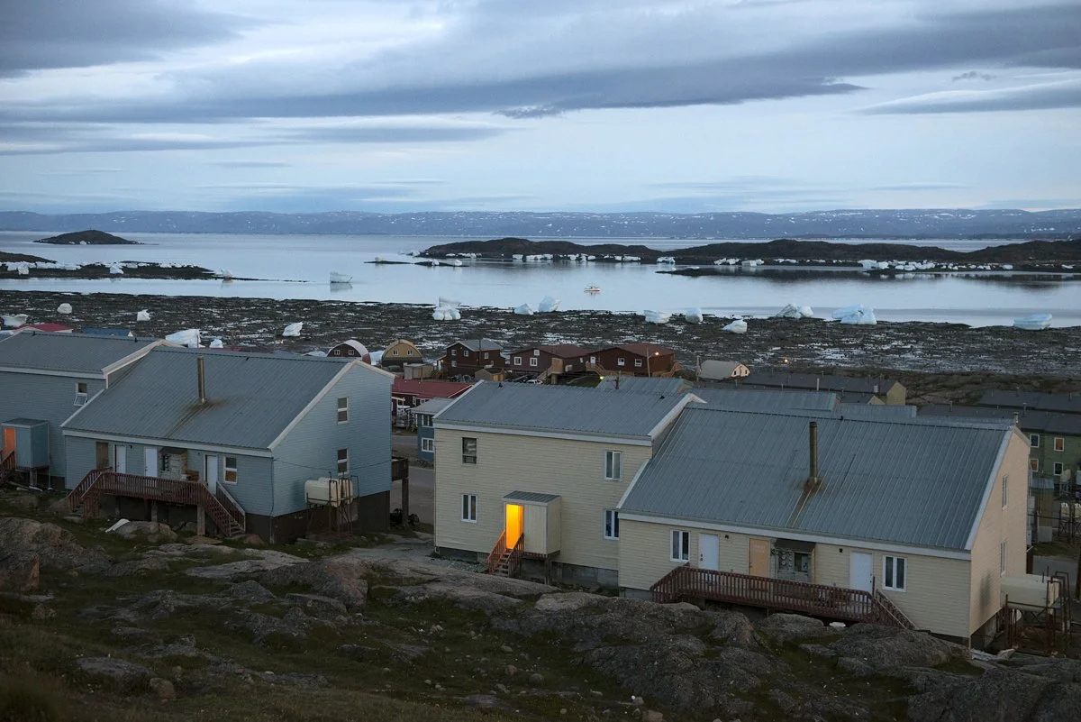 Iqaluit airport construction, Nunavut, Canada, for Bouygues Building Canada