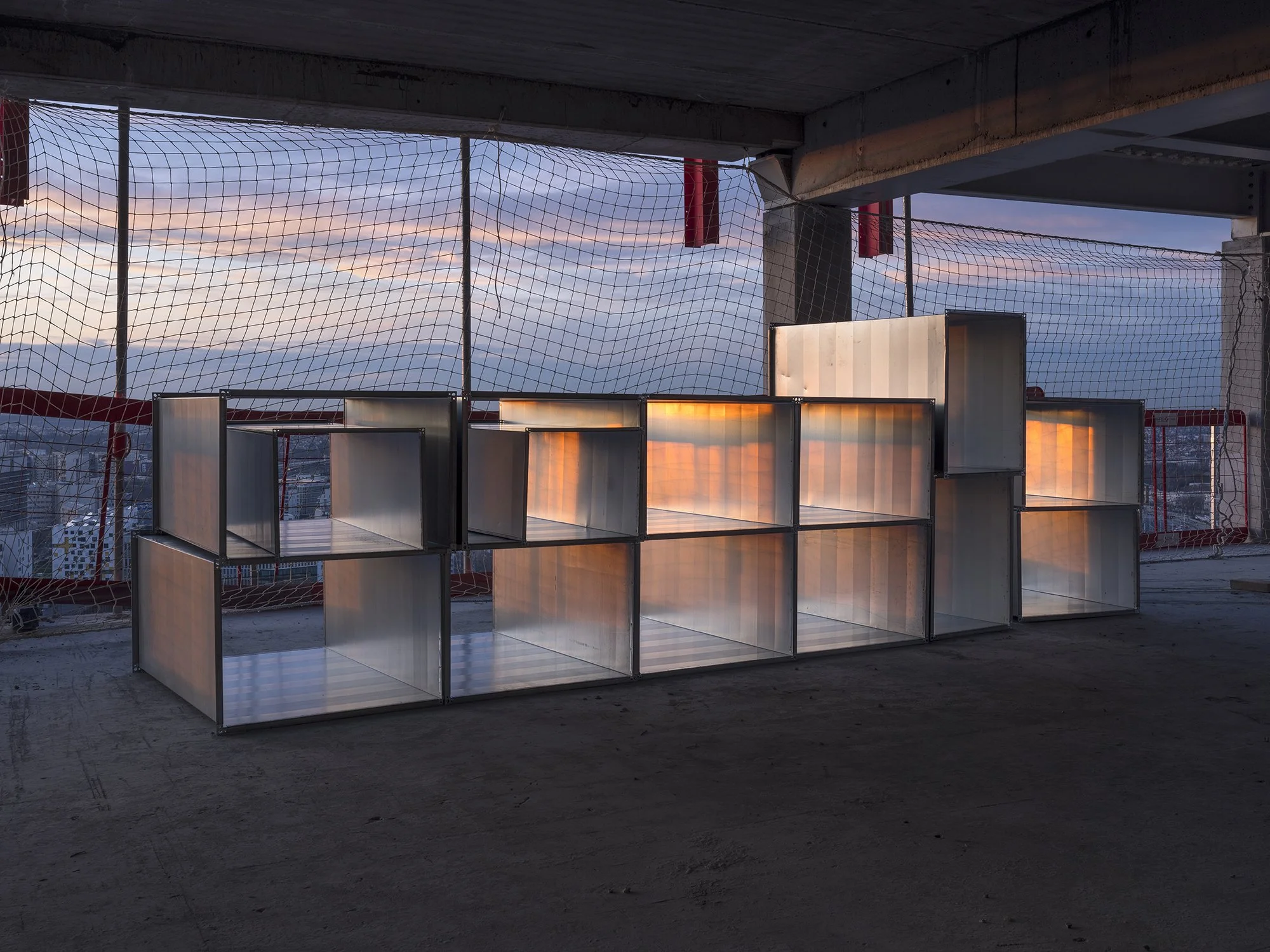 "L'Archipel", two-years assignment from VINCI Group, construction of their new headquarters in Nanterre, France
