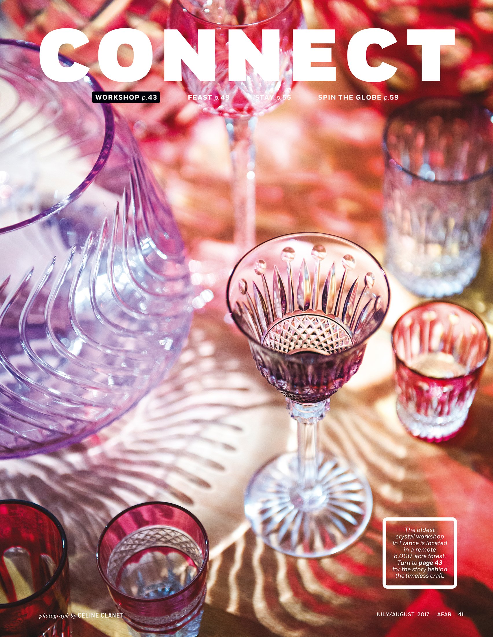 Saint-Louis crystal factory, for AFAR