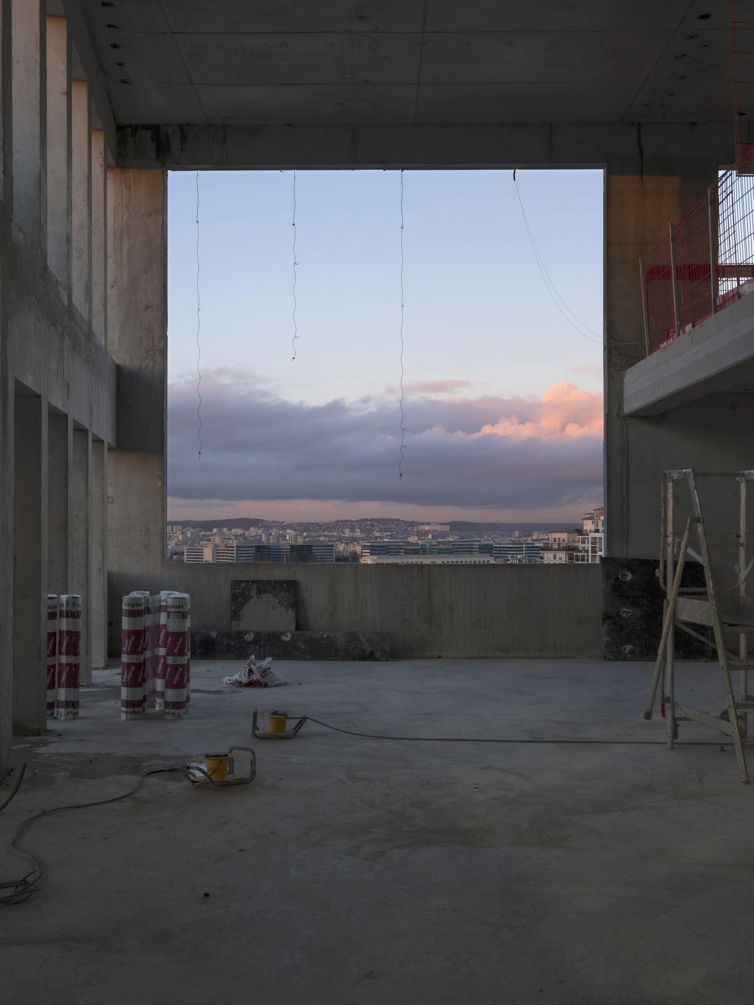 "L'Archipel", two-years assignment from VINCI Group, construction of their new headquarters in Nanterre, France