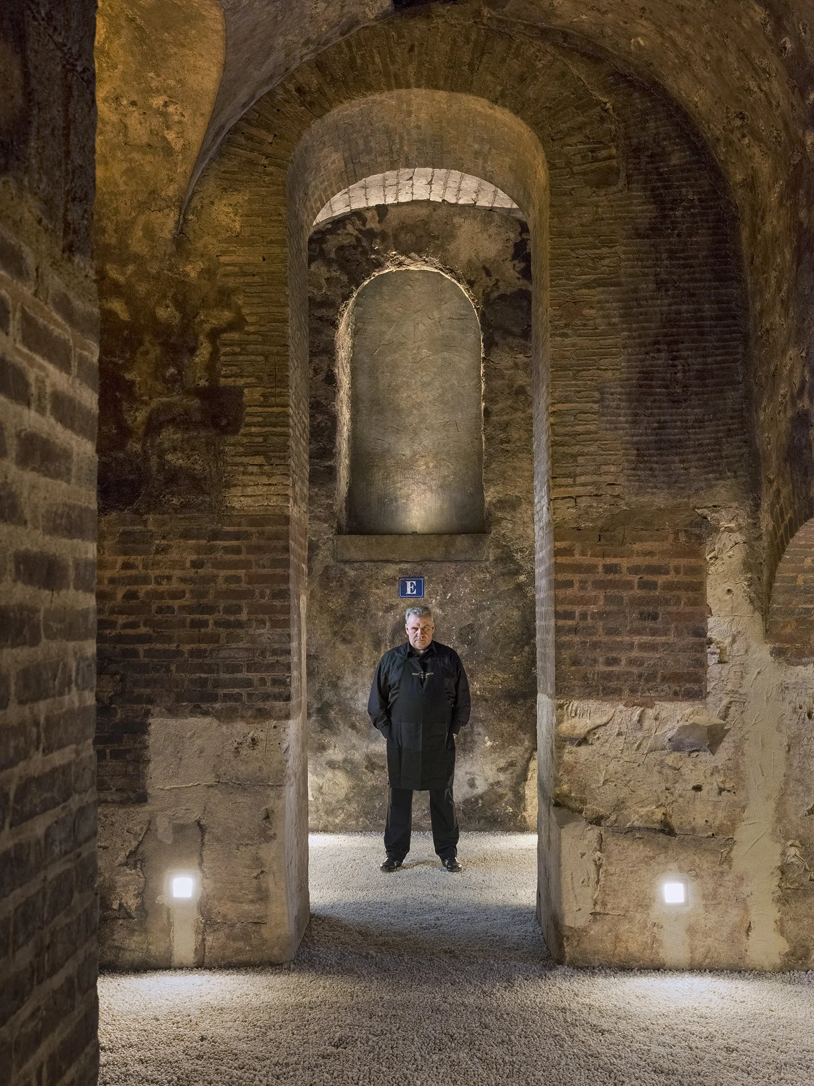 Thierry Gall, cellar worker at Moët & Chandon, for Moët Hennessy (LVMH)