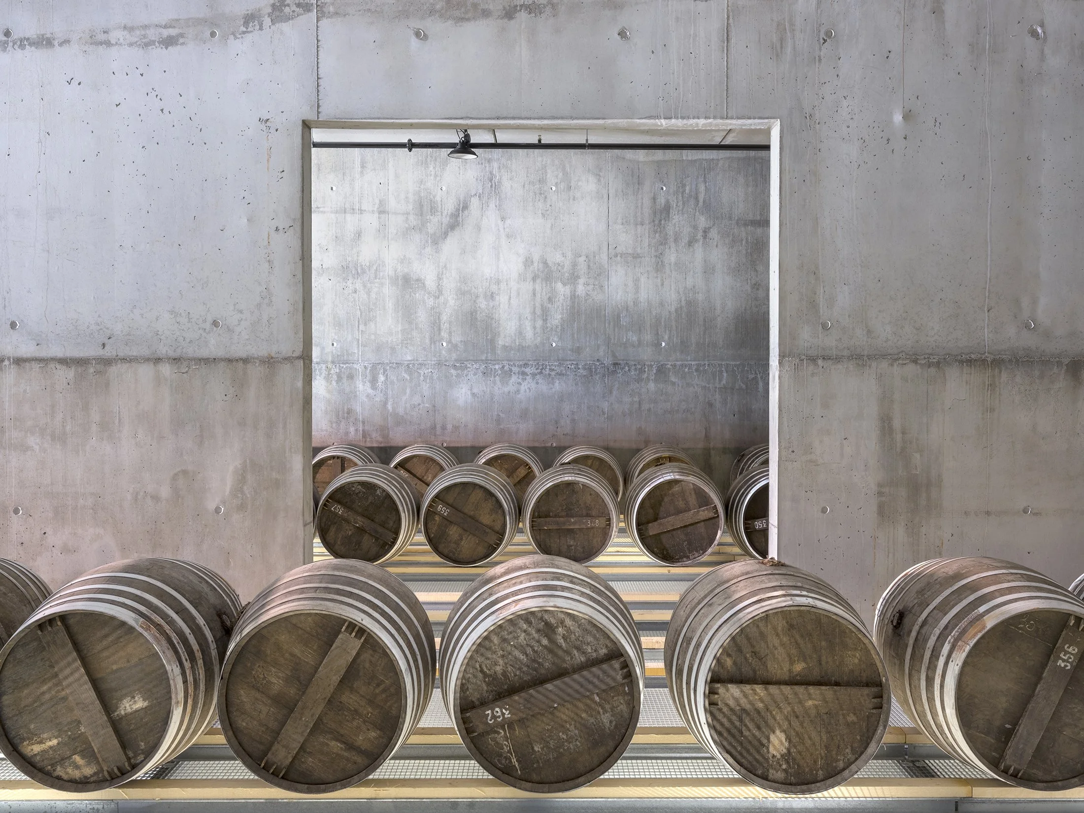 Domaine des Hautes Glaces, whisky from the french Alps - cellar