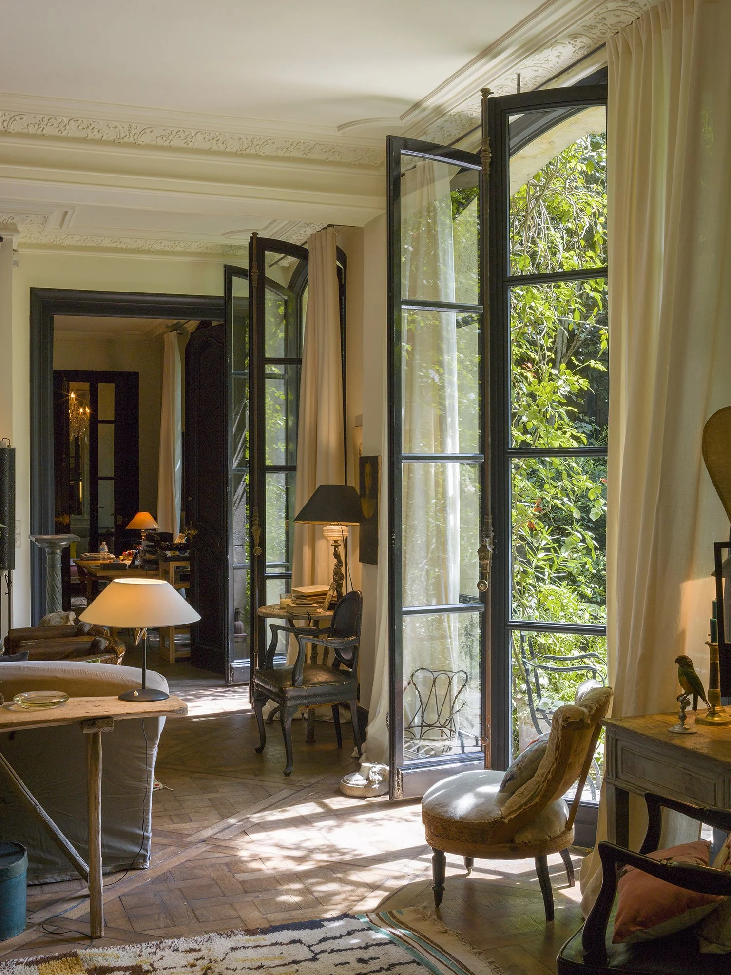 Inside Marie-France Cohen's house in Paris, for THE NEW YORK TIMES