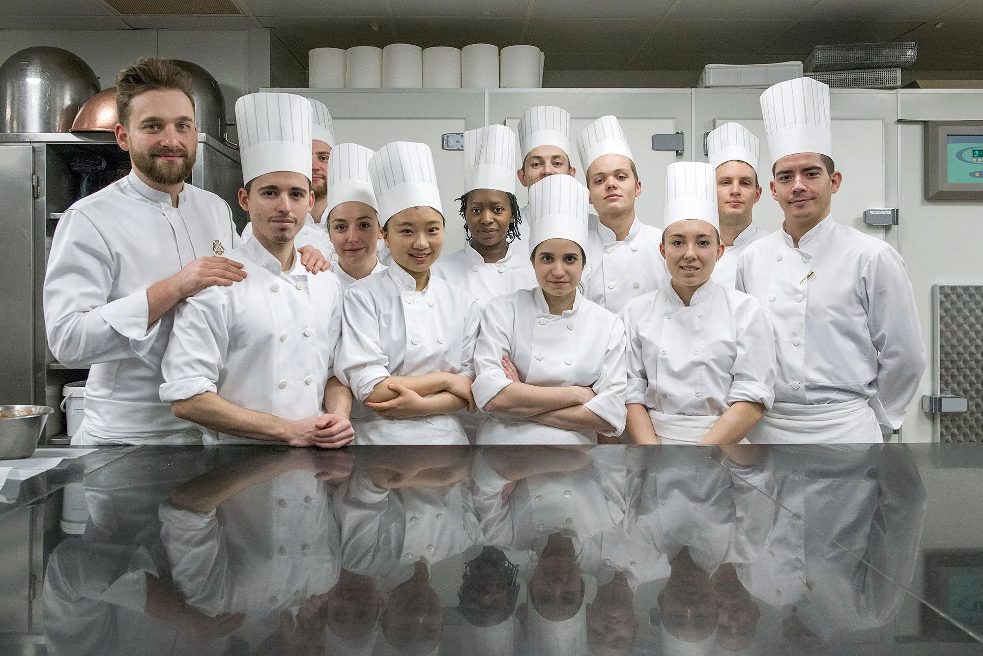 Le Meurice young chefs, Paris, for BLOOMBERG PURSUITS