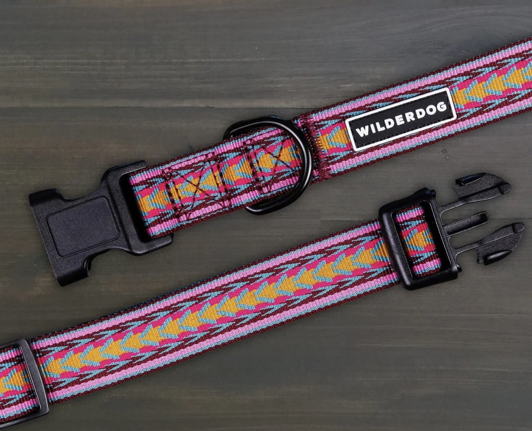 Wilderdog ultra light colorful collar